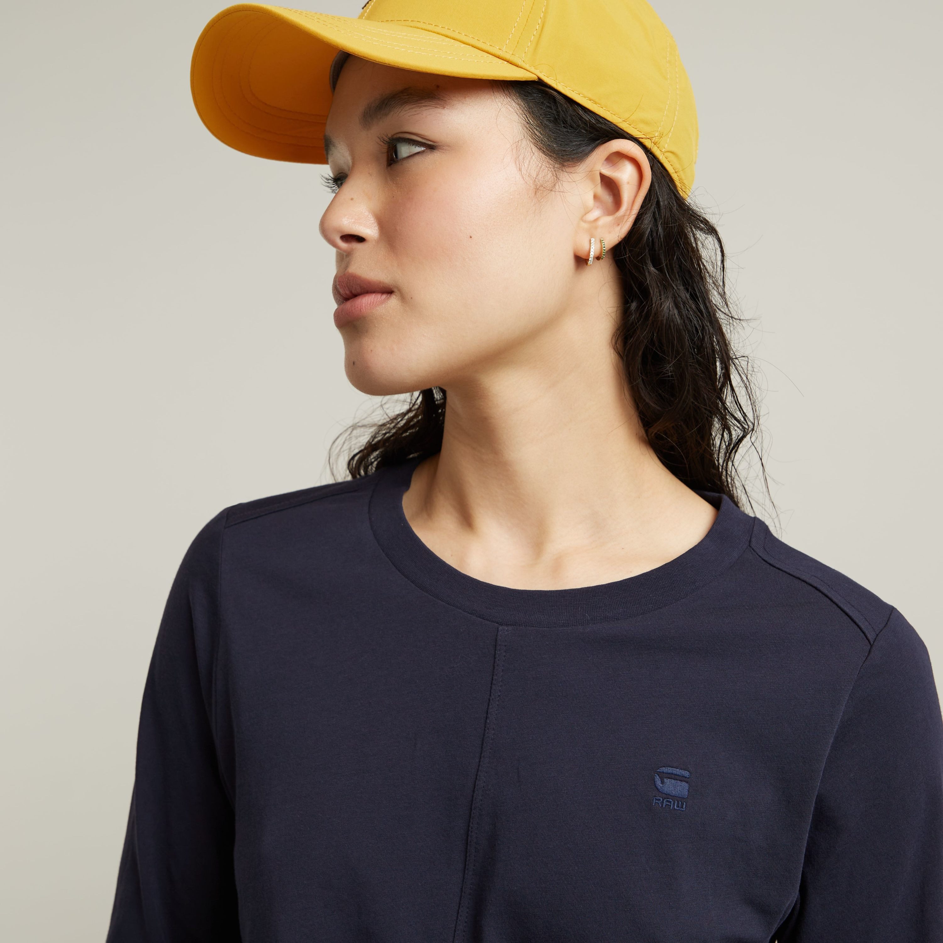 G-Star RAW T-shirt Front seam r t ls wmn