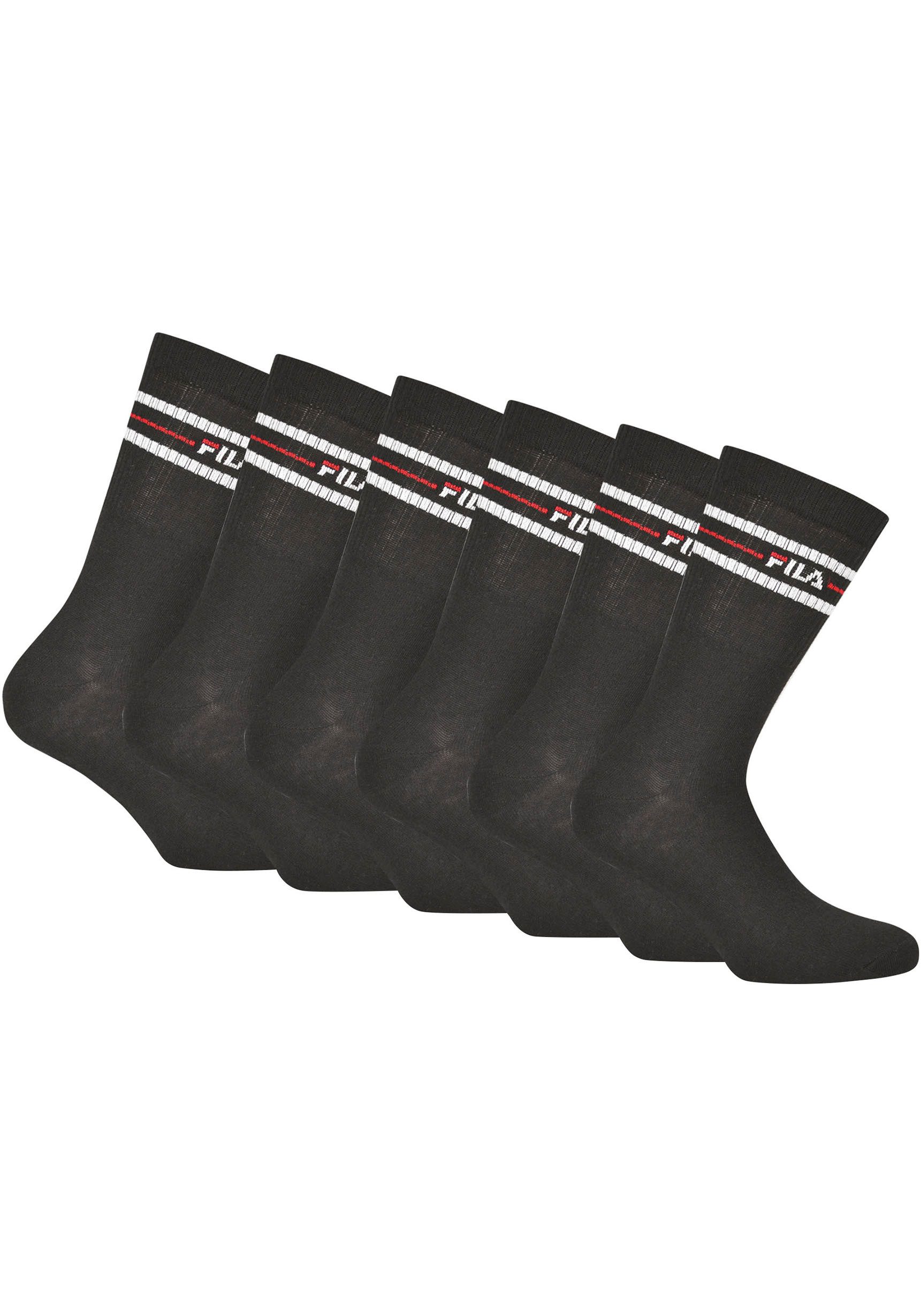 Fila Sportsokken UNISEX LIFESTYLE PLAIN SOCKS (6 paar)