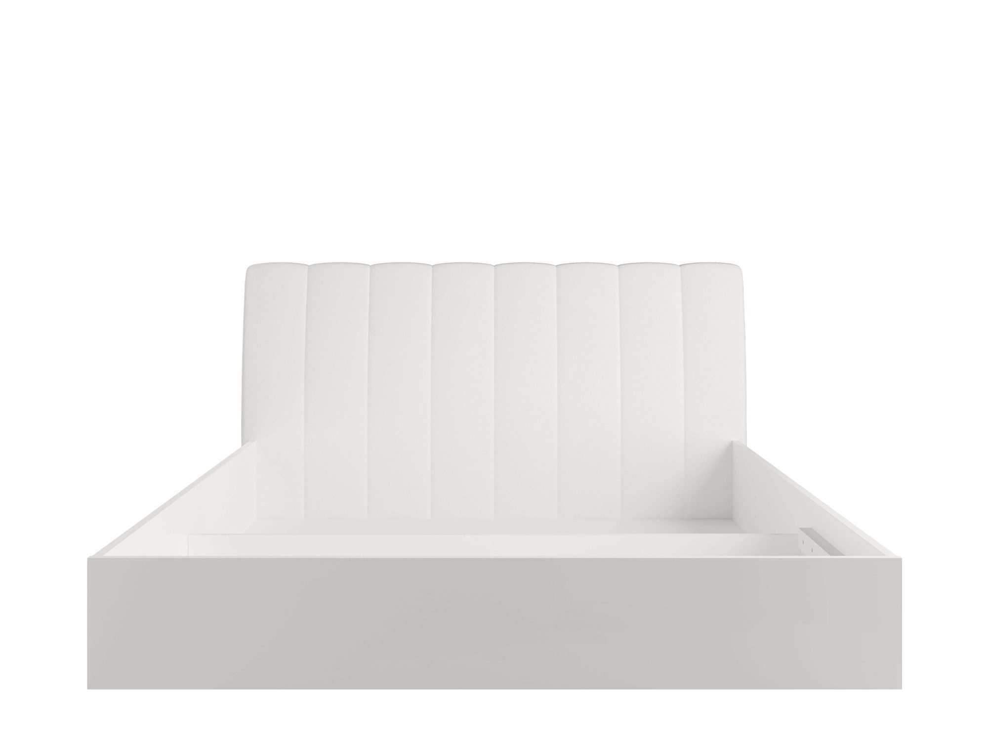 INOSIGN Bed Malissa met gevoerd hoofdeinde zonder opbergruimte Bedframe, slaapoppervlak 180x200 cm, BxDxH 186,6 x 206,4 x 100 cm