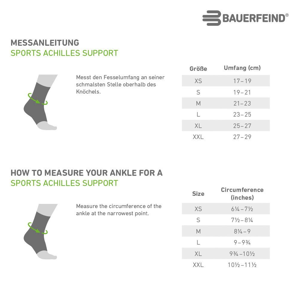 Bauerfeind Achillespeesbandage Achilles Support