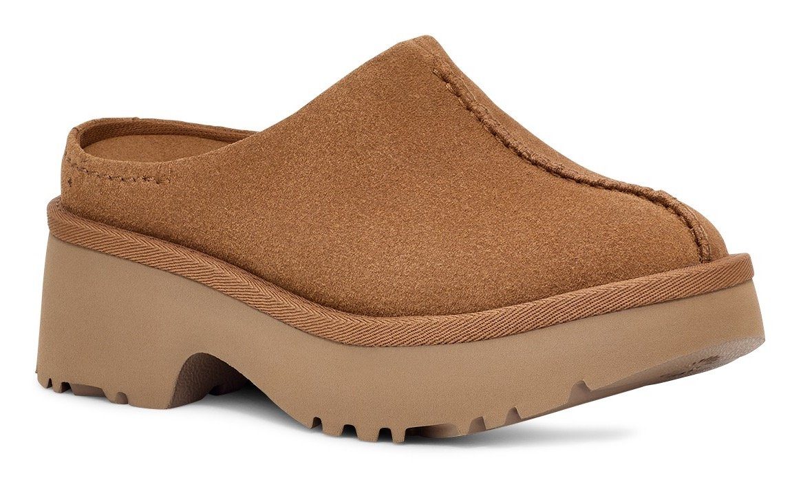 UGG Clogs NEW HEIGHTS GLOG , plateau, zomerschoen, slippers met chunky zool