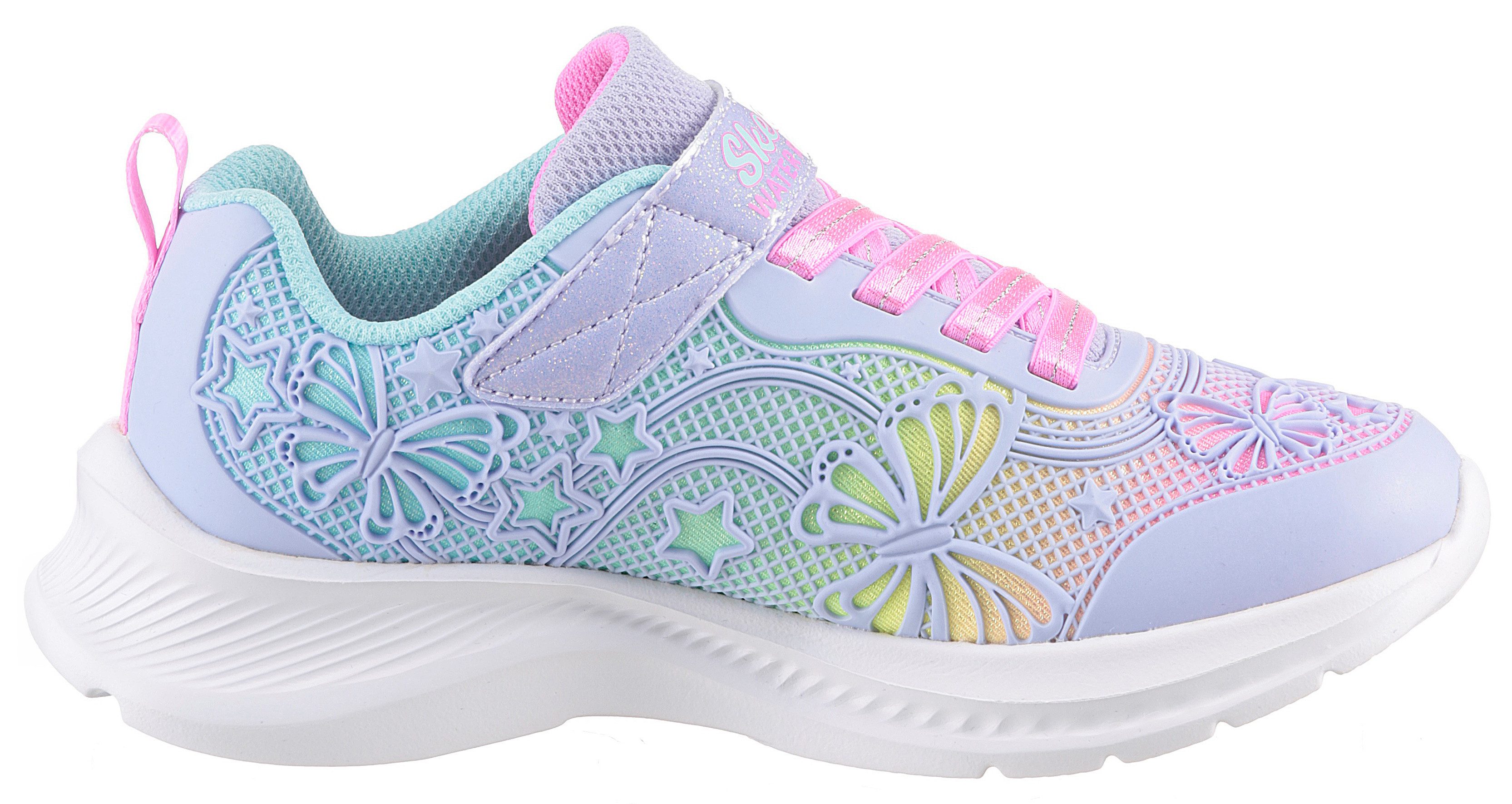 Skechers Sneakers JUMPSTERS 2.0 , klittenbandschoen, met waterafstotende functie, maat sjabloon te downloaden