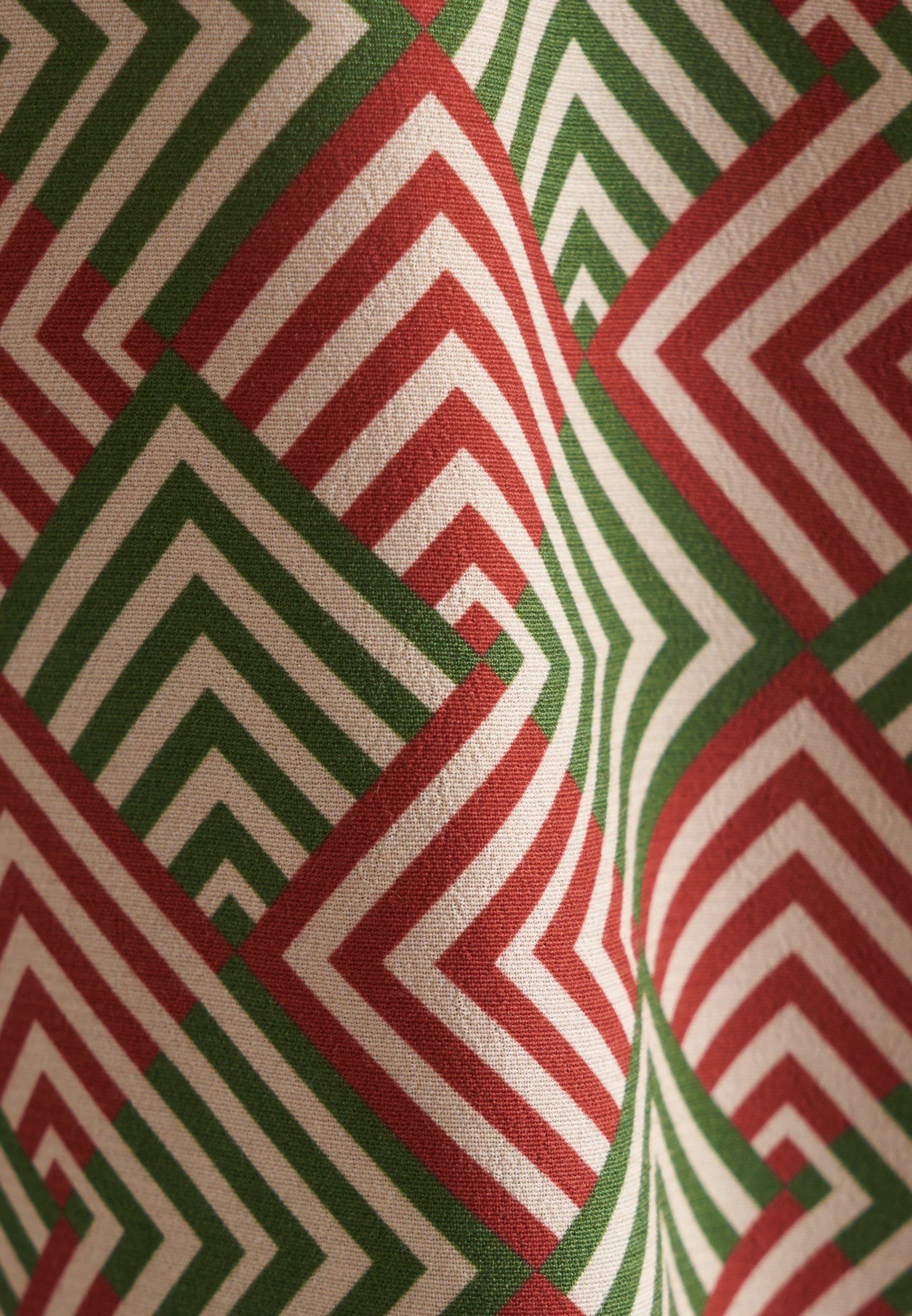 seidensticker Overhemdblouse Zwarte roos Lange mouwen kraag geometrische motieven
