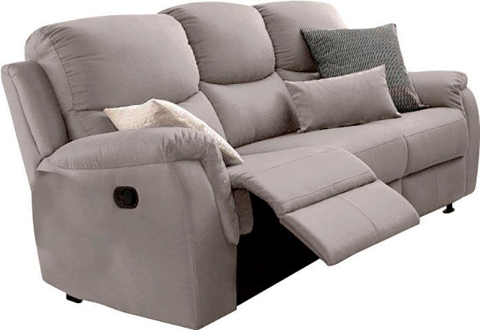 ATLANTIC home collection 3-zitsbank Diana met relaxfunctie en binnenvering, hoge belastbaarheid
