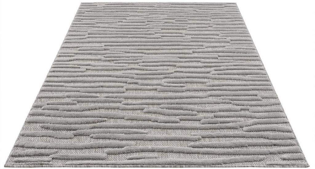 Carpet City Vloerkleed SANTORINI 58394 3d-design: pool met een reliëfeffect, geschikt voor binnen en buiten