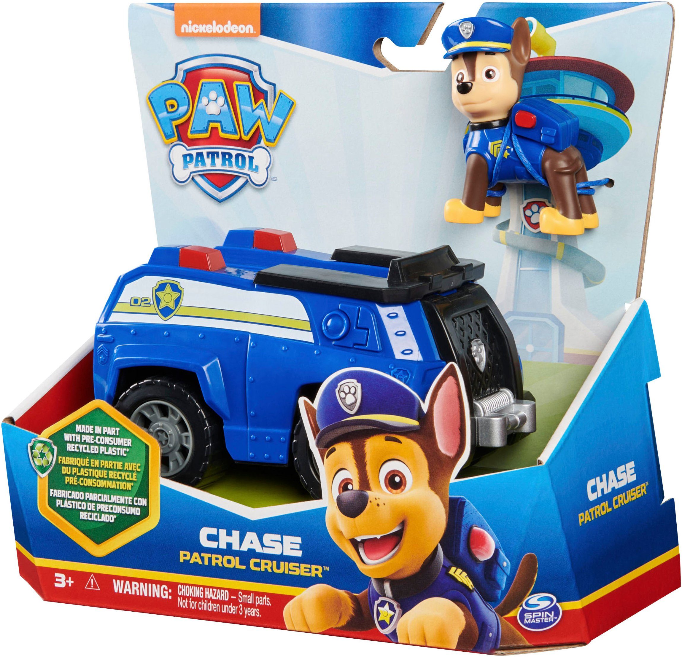 Spin Master Speelgoedauto Paw Patrol - Sust. Basic Vehicle Chase