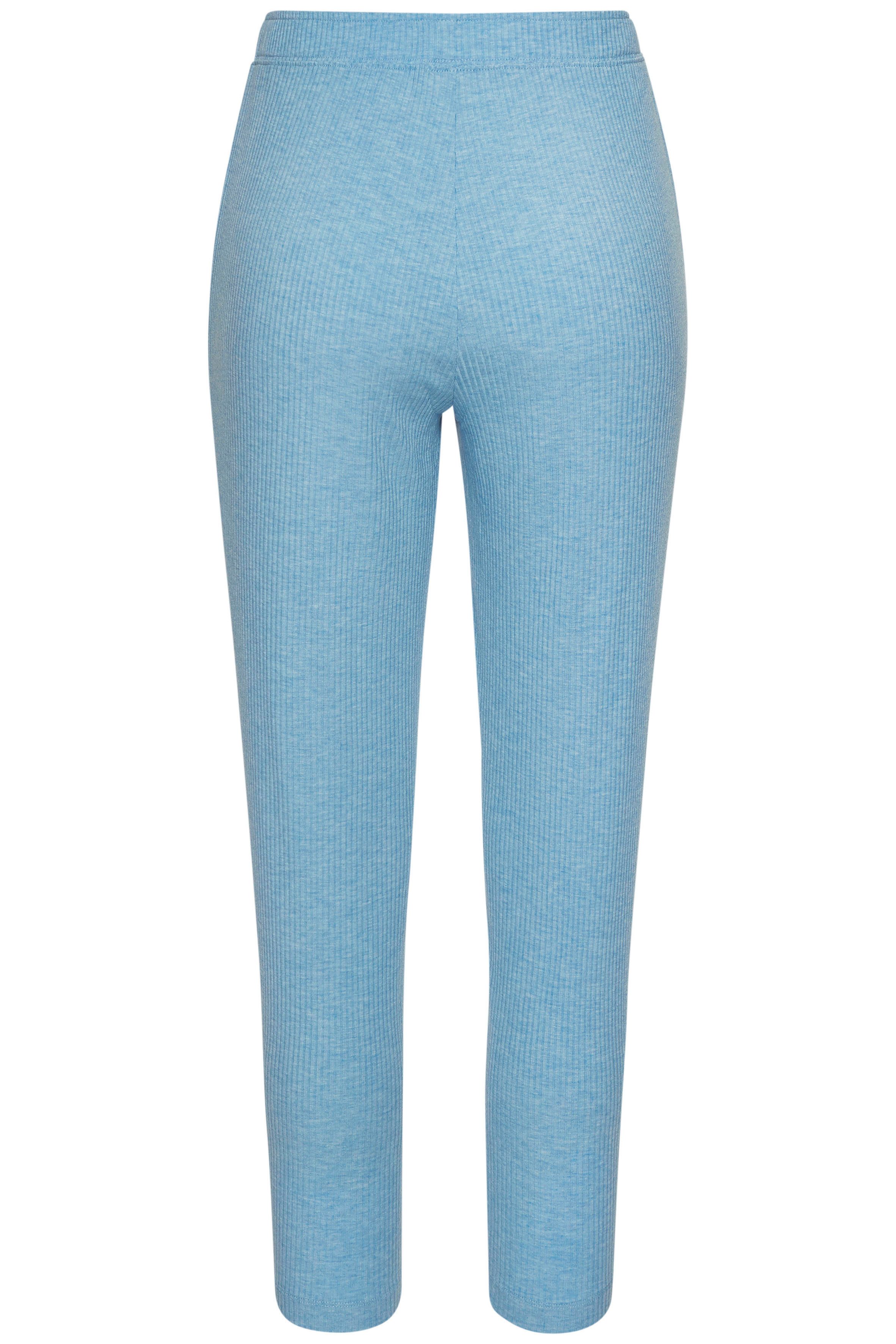 s.Oliver RED LABEL Beachwear Pyjamabroek in elastische 4x4 ribstof
