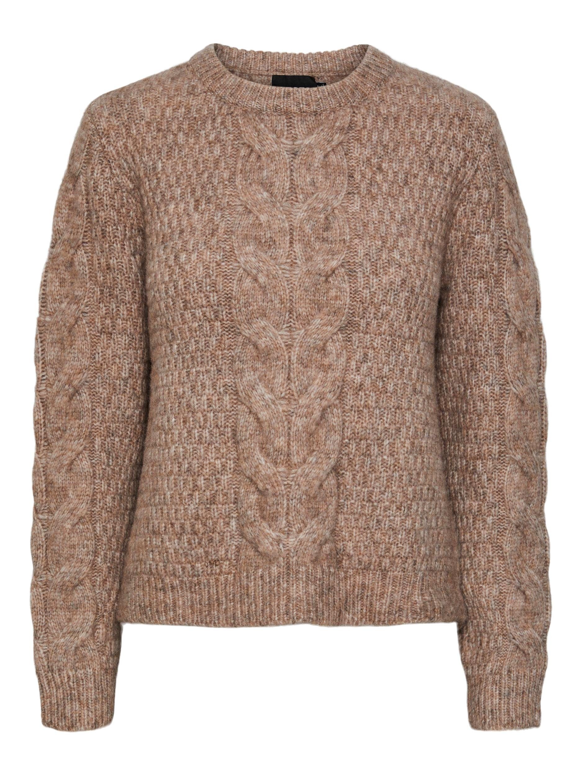 pieces Gebreide trui PCNINA LS O-NECK KNIT NOOS BC