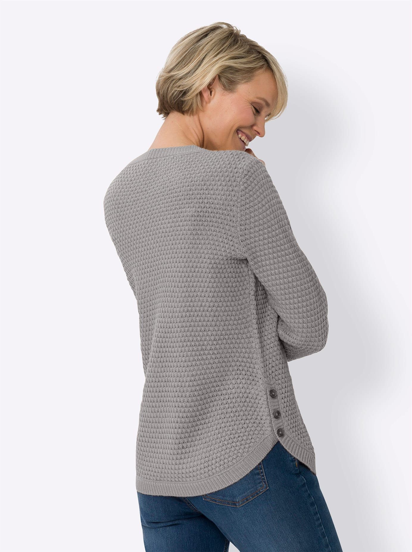 Classic Basics Gebreide Trui met lange mouwen