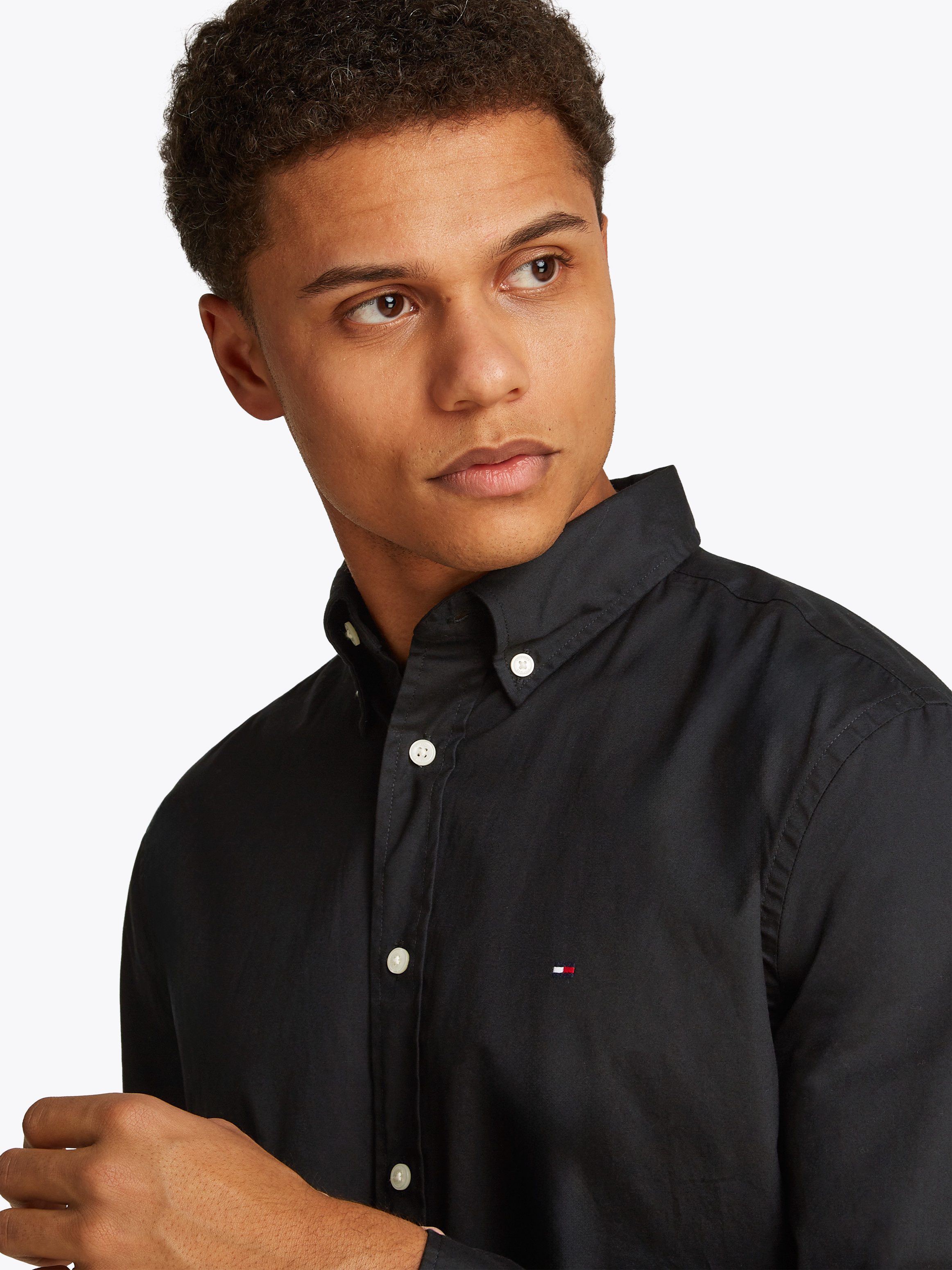Tommy Hilfiger Overhemd met lange mouwen CORE FLEX POPLIN SOLID RF SHIRT