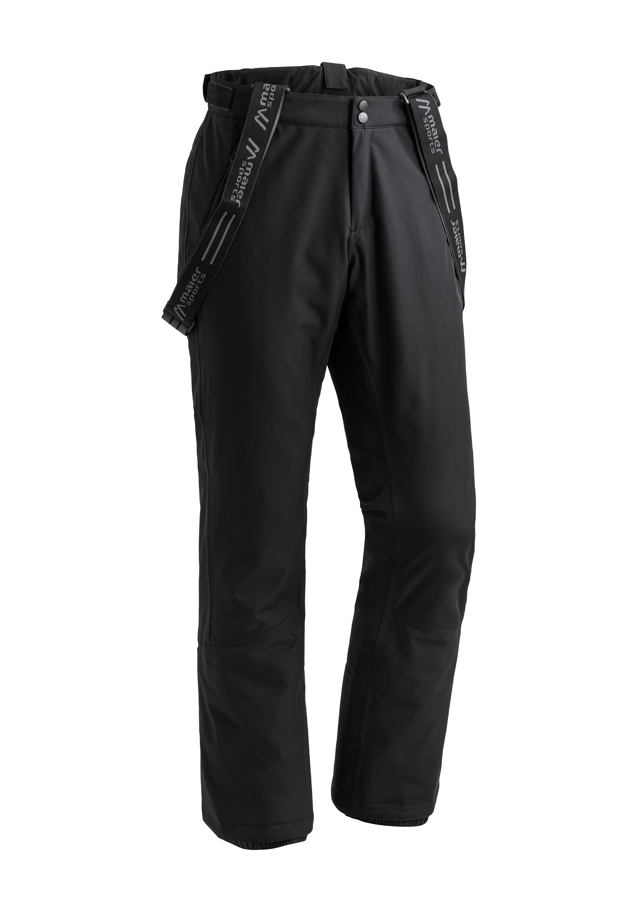 Maier Sports Skibroek Anton slim 2.0 Heren sneeuwbroek met bretels wind waterdicht slim fit