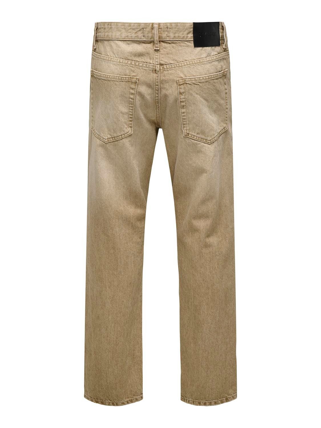 ONLY & SONS Regular fit jeans ONSEDGE STRAIGHT BROMO 0017 DOT DNM NOOS