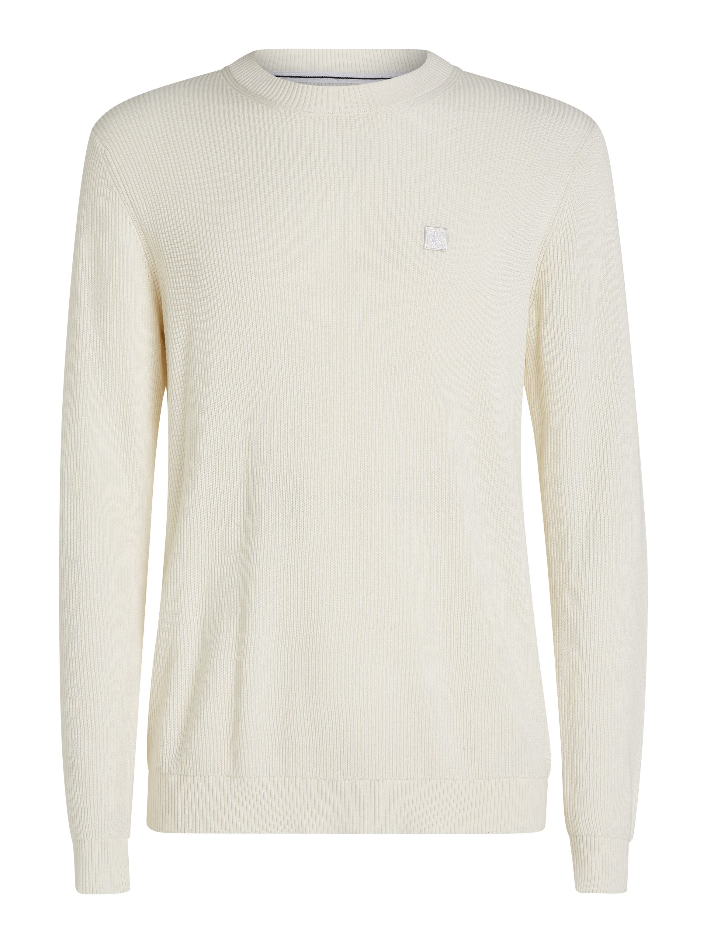 Calvin Klein Trui met ronde hals CK EMBRO BADGE SWEATER