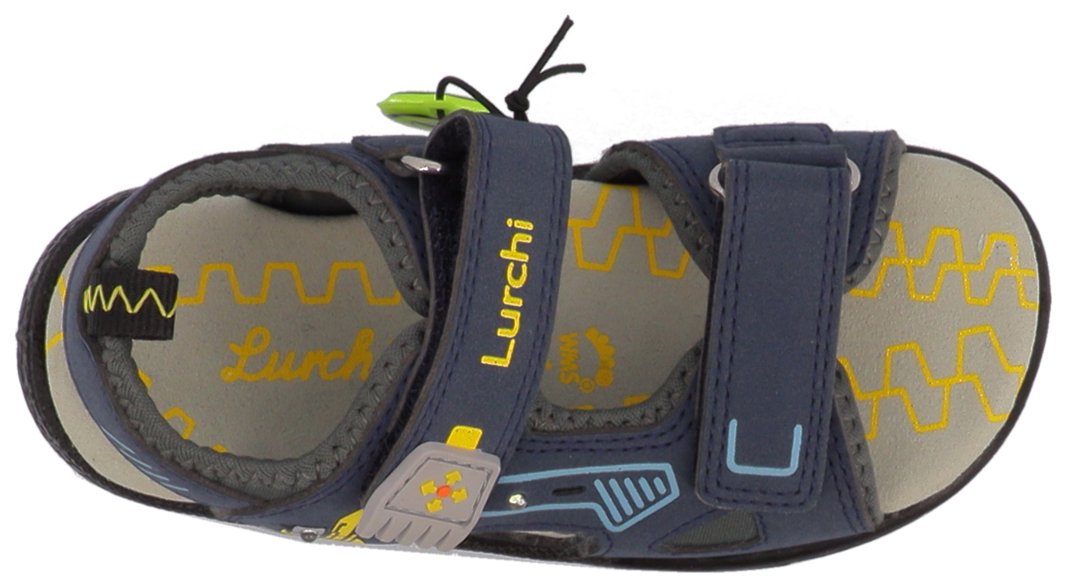 Lurchi Sandalen Knipperschoen WMS: Kodo , klittenbandschoen, outdoorschoen, maat sjabloon te downloaden