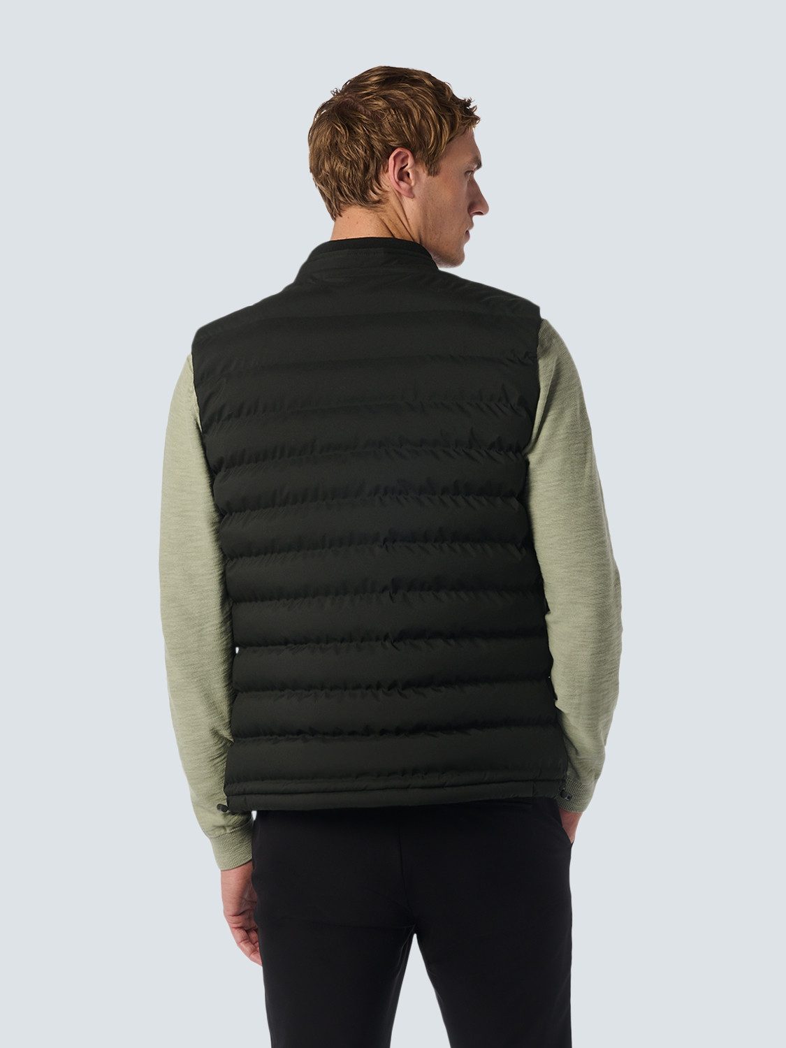 NO EXCESS Bodywarmer Met watté look