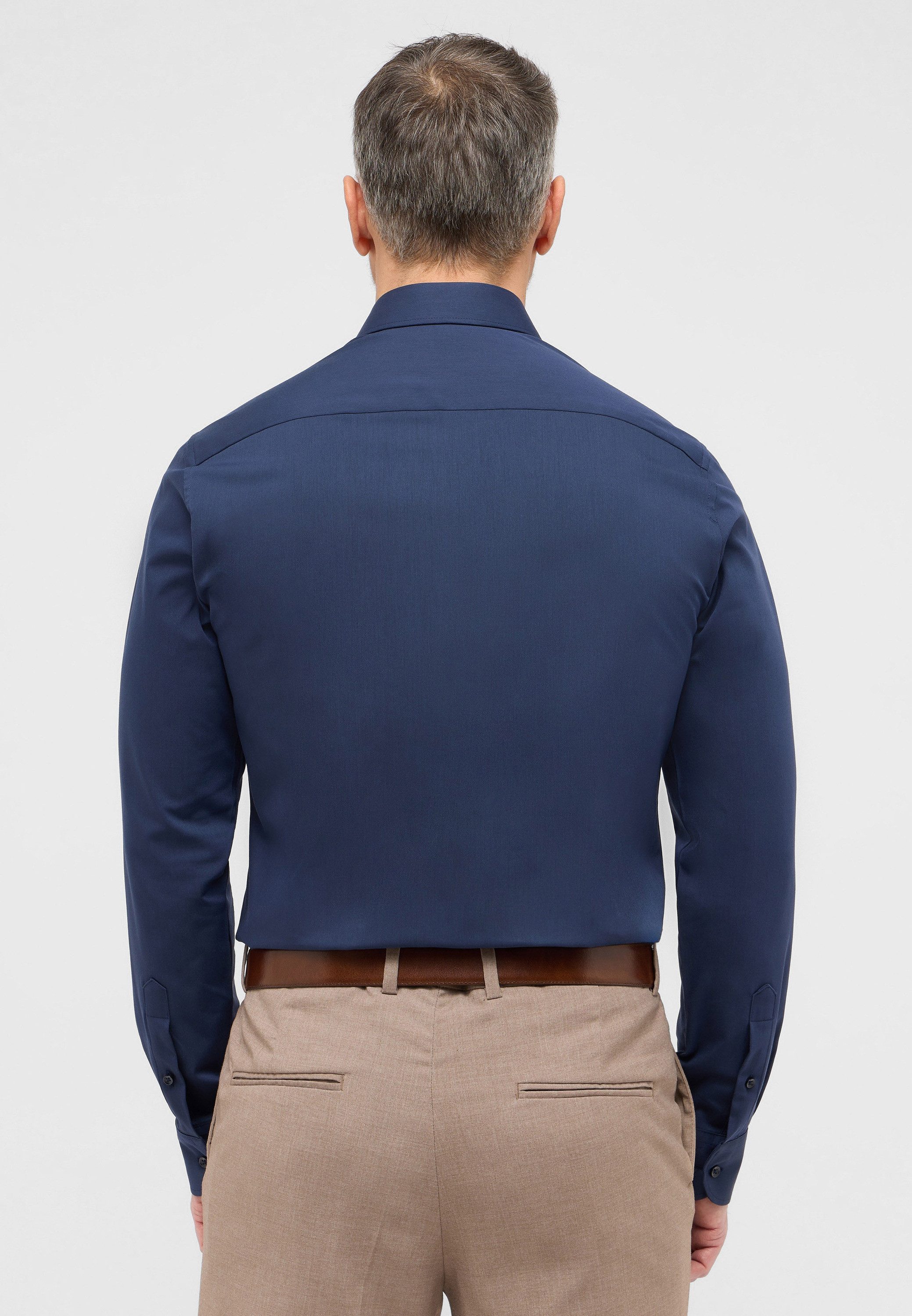 Eterna Overhemd met lange mouwen Slim fit NON IRON (strijkvrij)