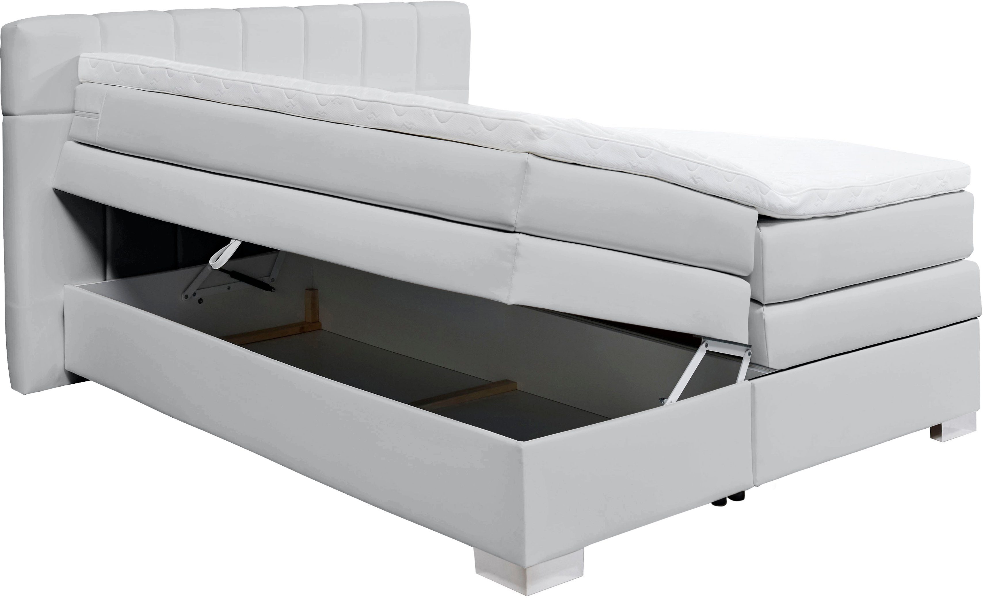 INOSIGN Boxspring Airdrie inclusief bedkist en topper