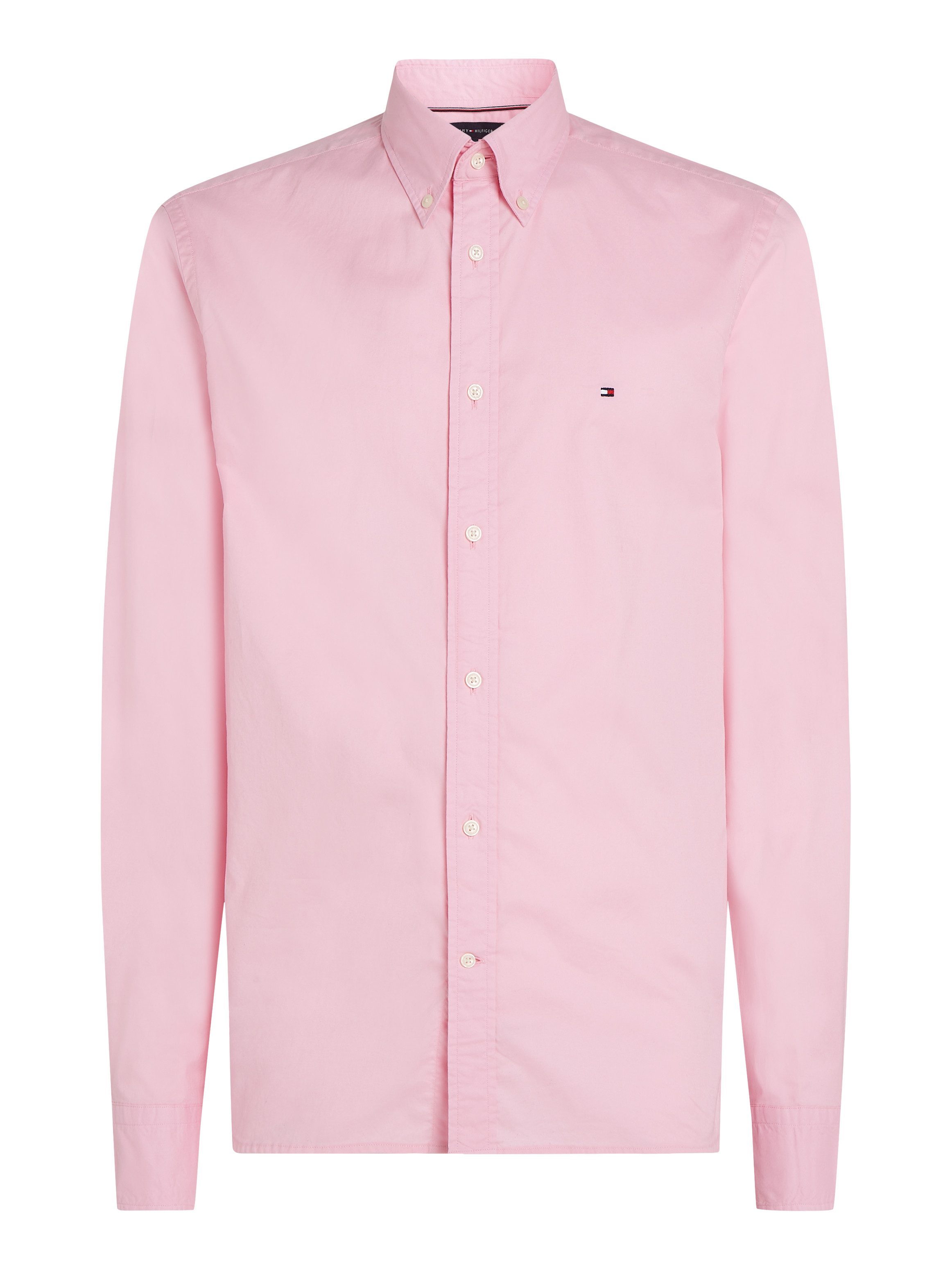 Tommy Hilfiger Businessoverhemd FLEX POPLIN SOLID RF SHIRT 1