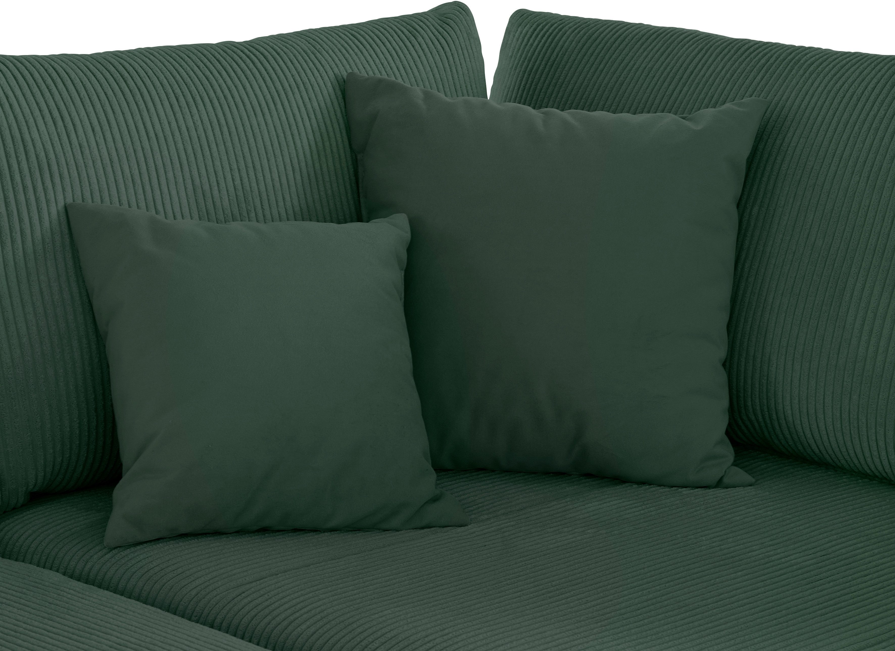 INOSIGN Hoekbank Boxspringbed Night & Day L-vorm met permanente slaapfunctie met armleuning