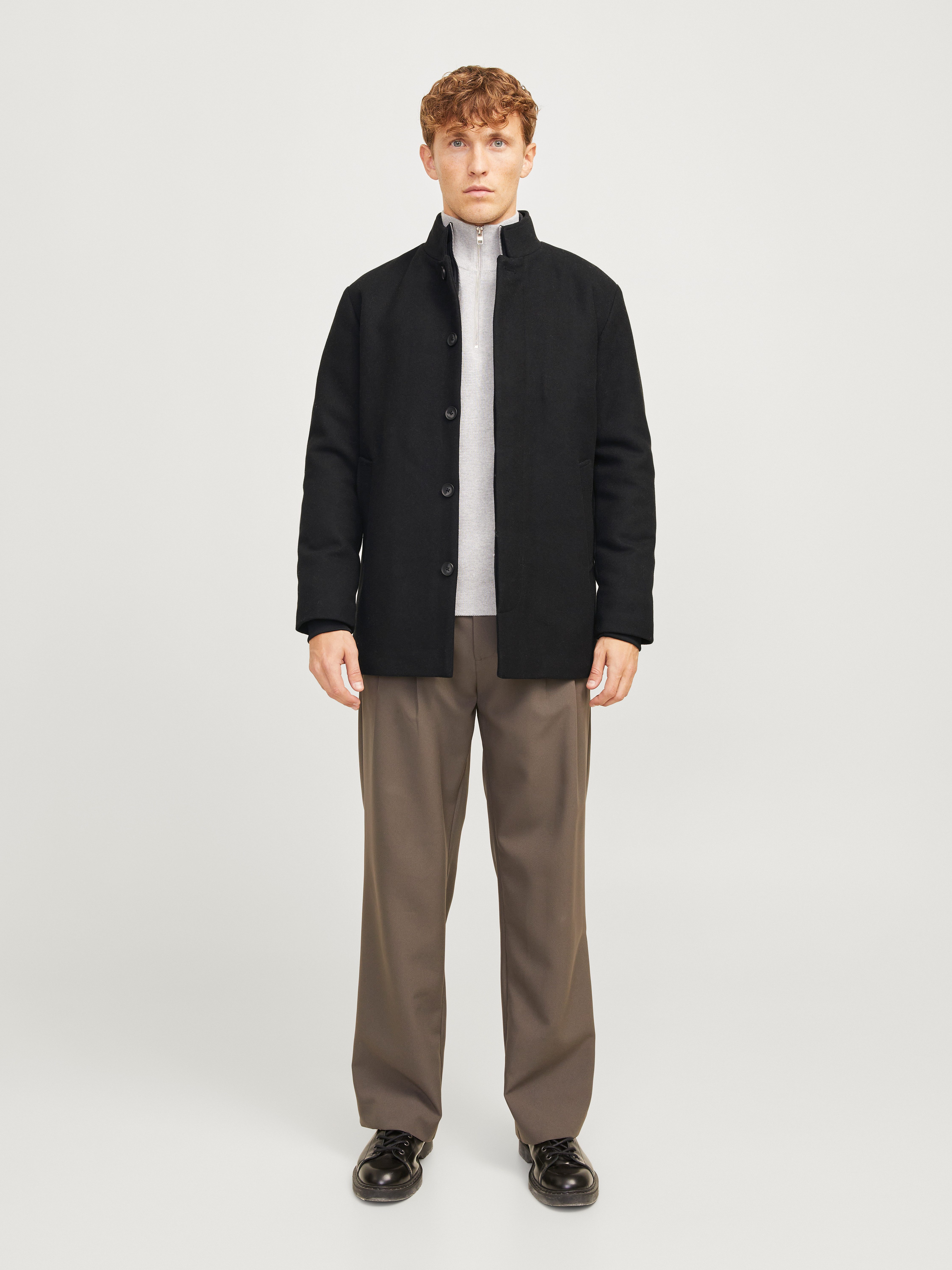 Jack & Jones Wollen jack JJEHARRISON WOOL JACKET SN