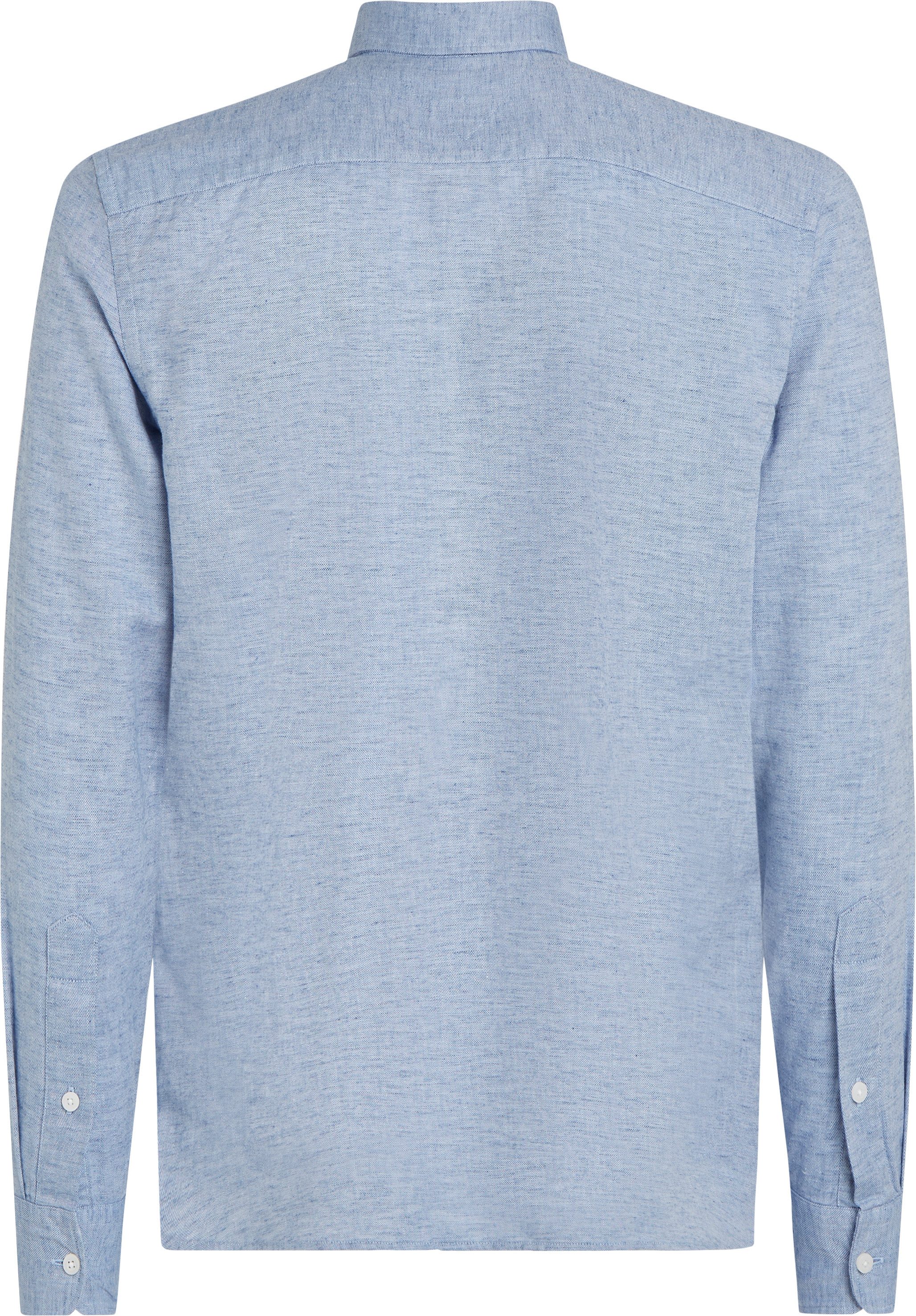 Tommy Hilfiger Overhemd met lange mouwen BRUSHED LINEN SOLID SF SHIRT