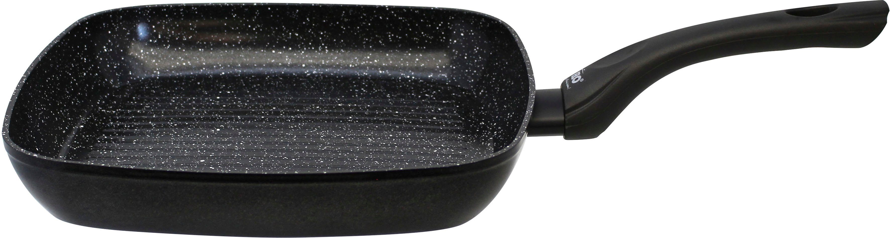 elo grillpan pure belugo 26x26 cm, inductie (1-delig) zwart