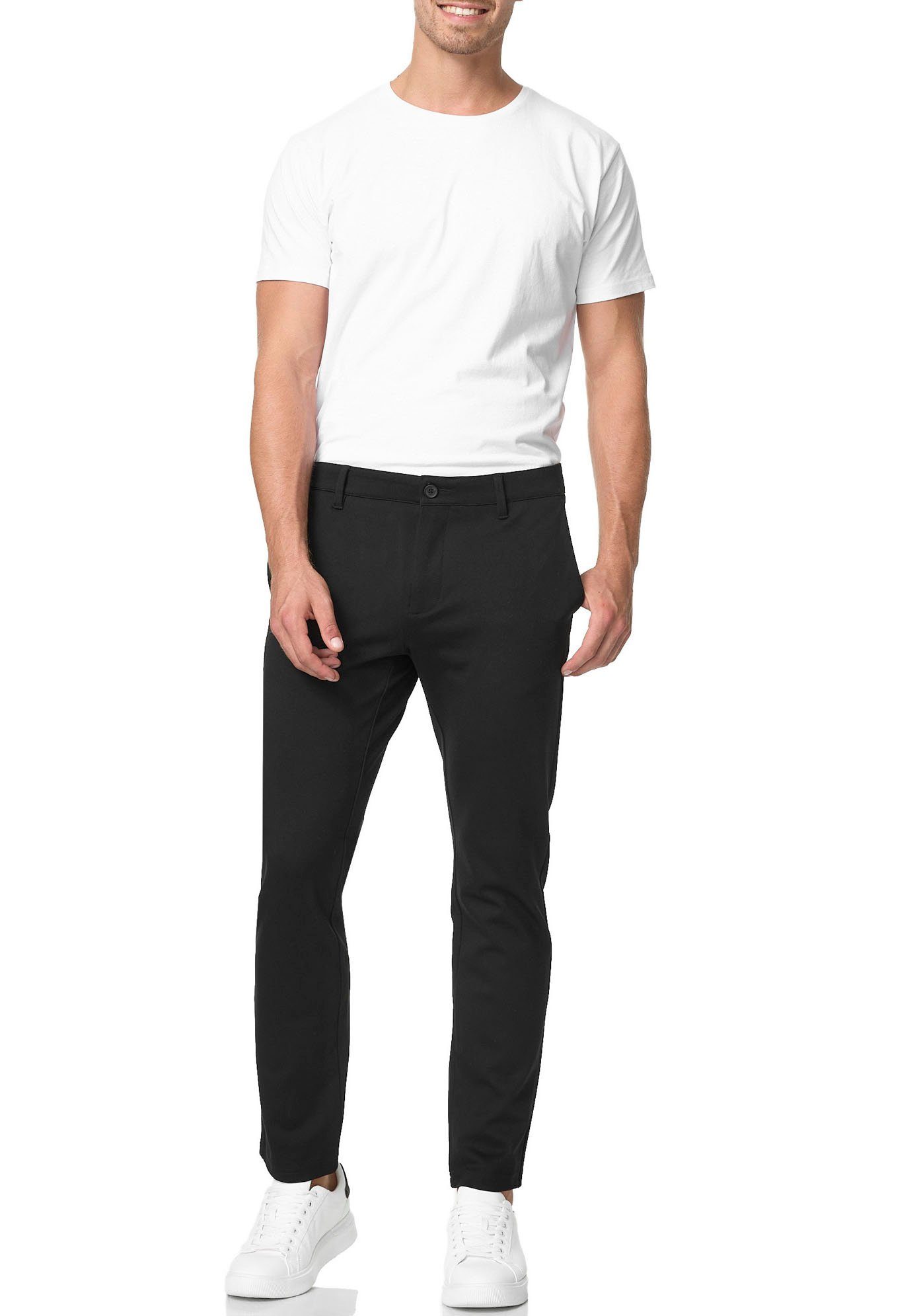 Indicode Pantalon Roedekro verzorgde look met recht gesneden pijp