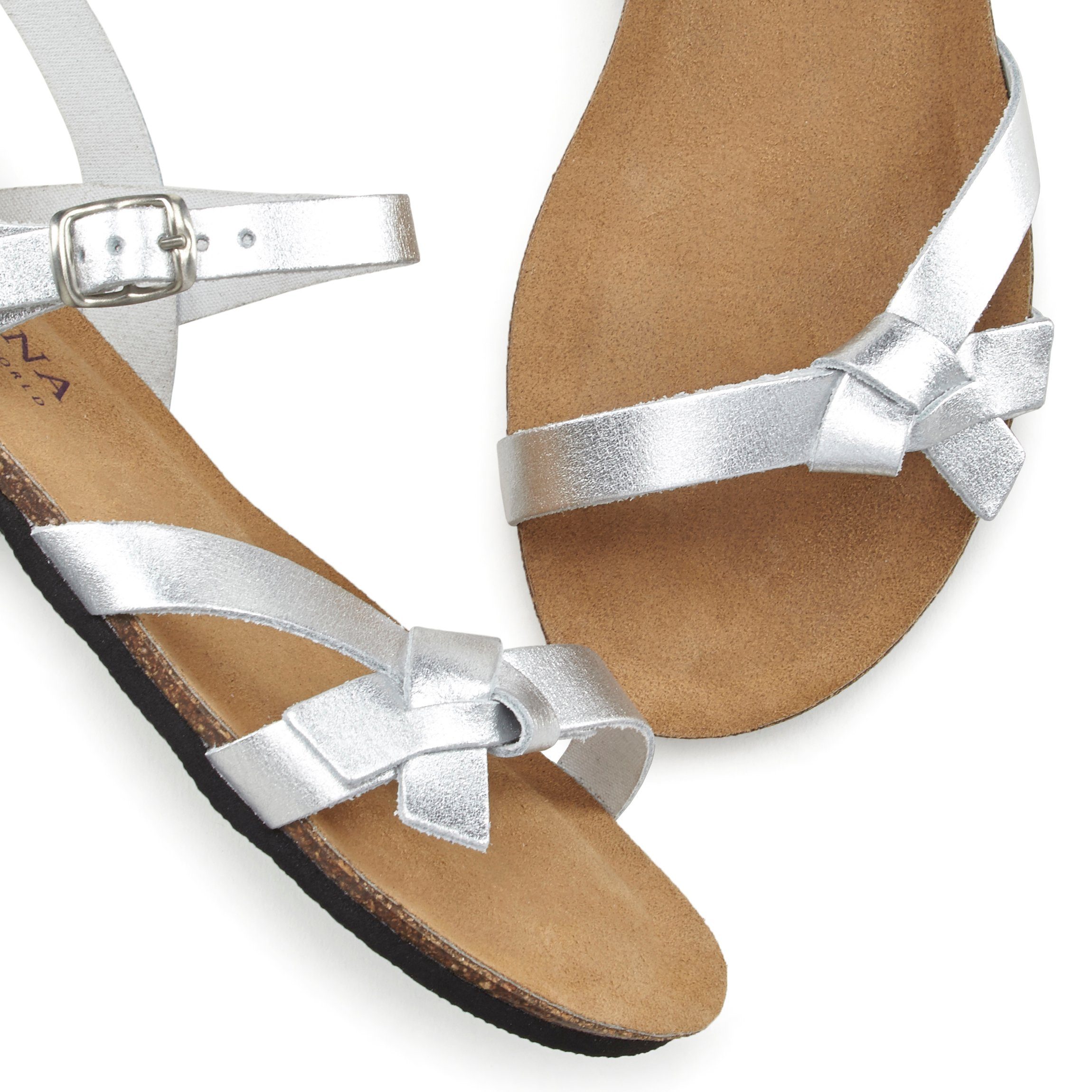 Lascana Sandalen Zomerschoen Sandalette, zomerschoen van leer