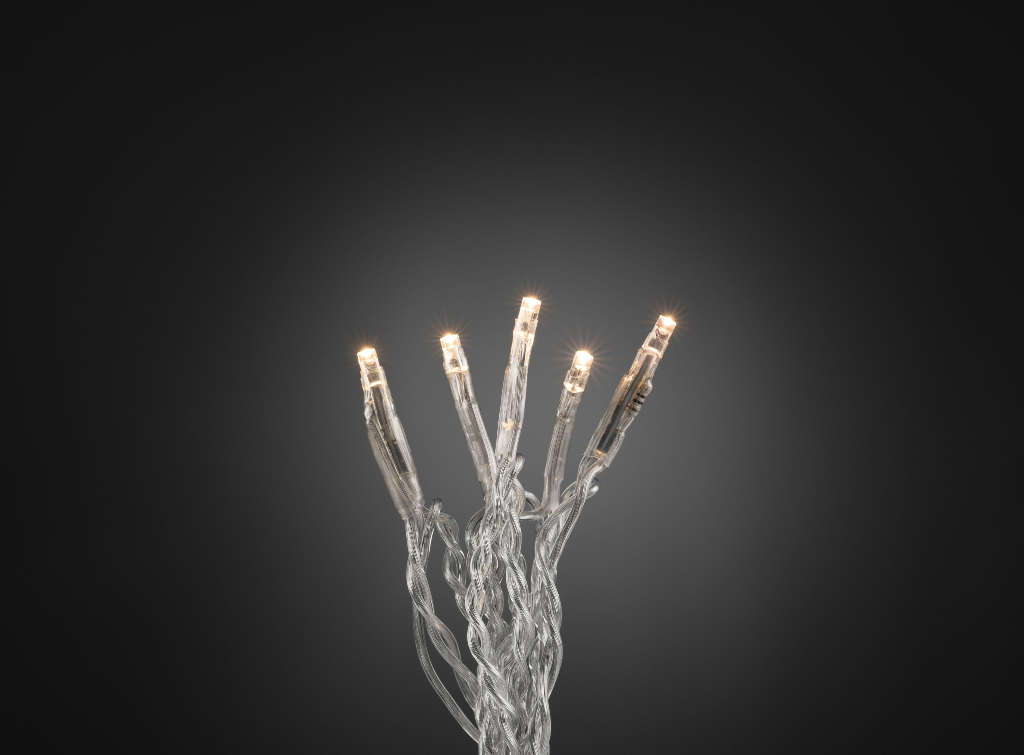 KONSTSMIDE Led-lichtsnoer Kerst versiering Micro ledlichtsnoer, 100 warmwitte dioden (1 stuk)