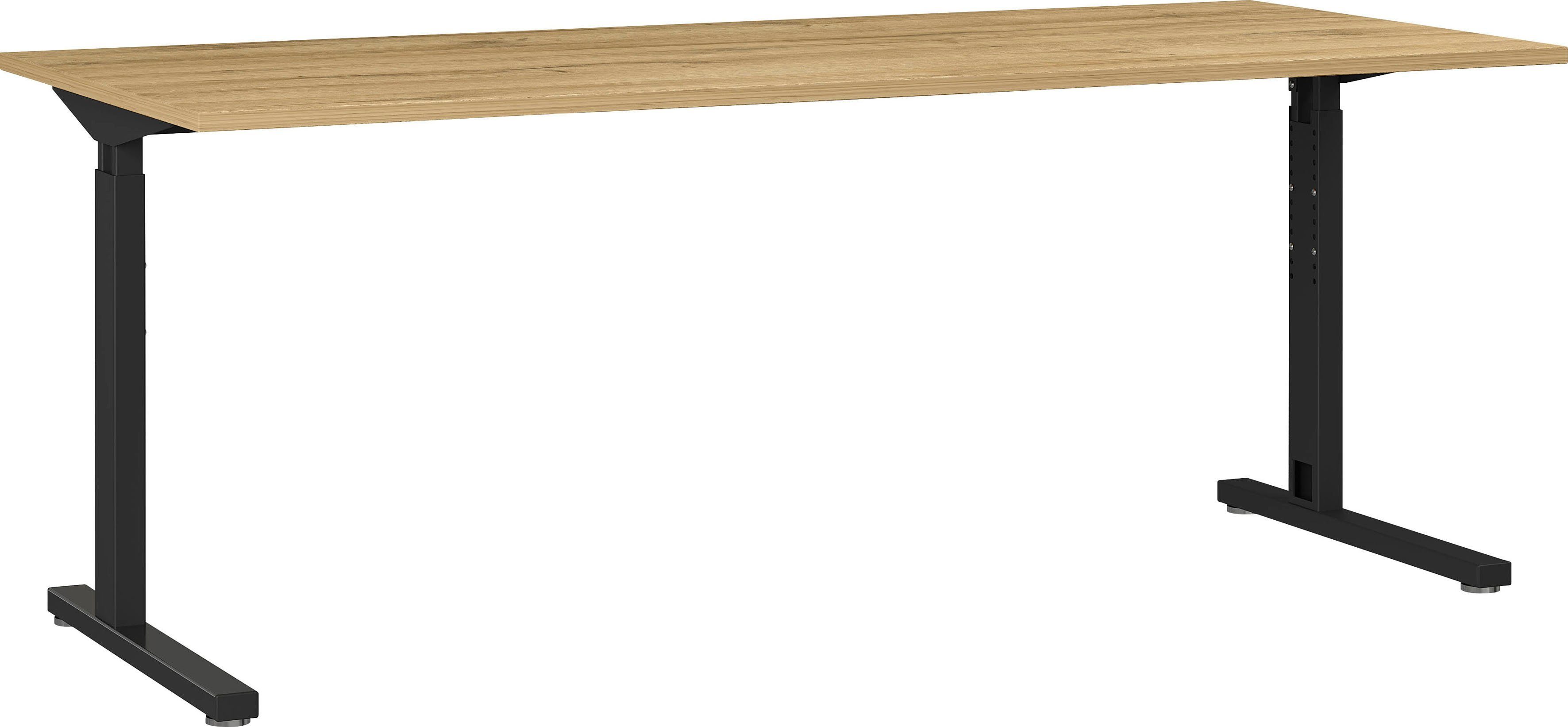 GERMANIA Bureau GW-Profi 3.0 in hoogte verstelbaar (70-80 cm), in 2 breedtes, made in germany