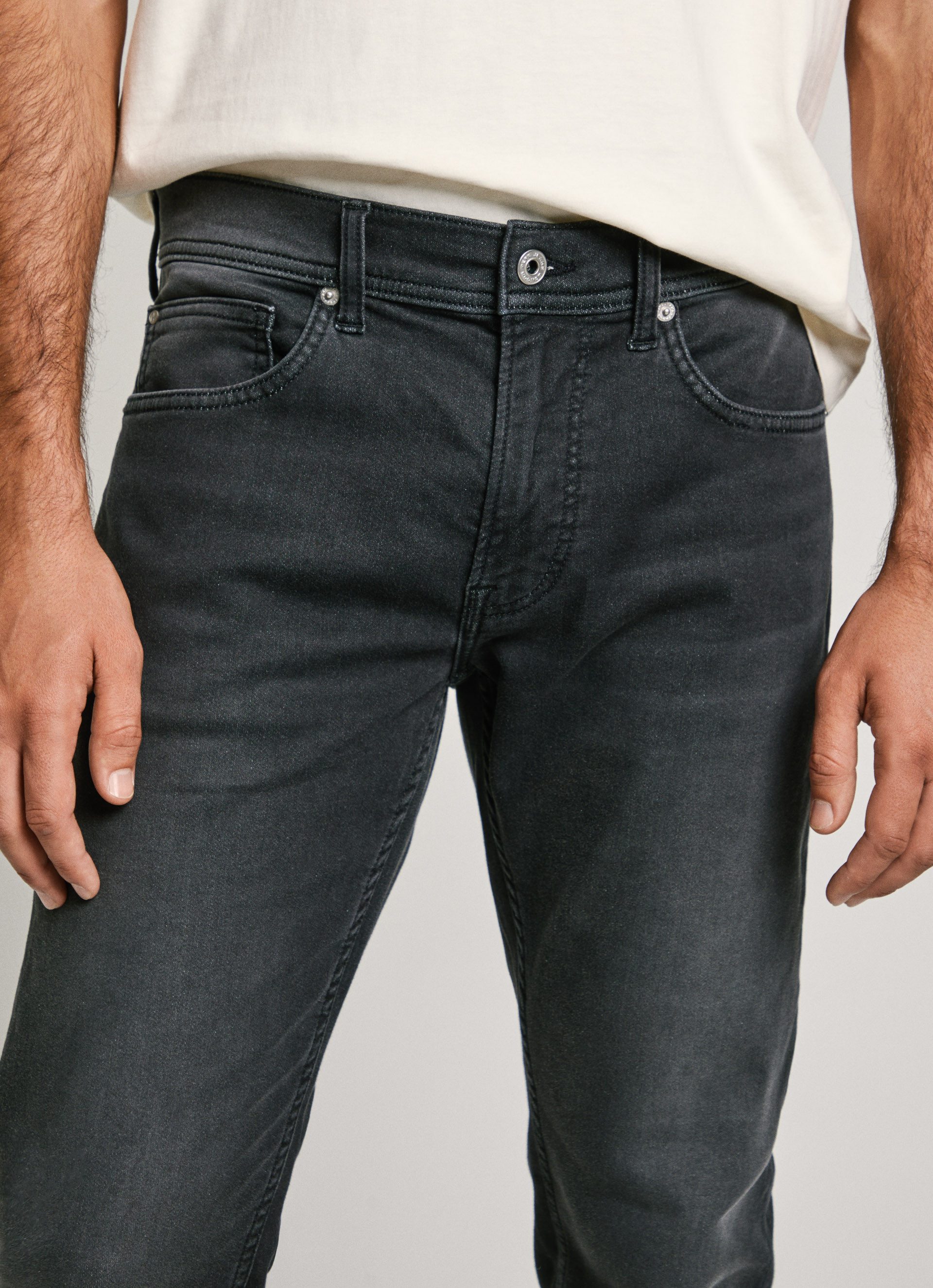 Pepe Jeans Slim fit jeans SLIM GYMDIGO JEANS zeer elastisch