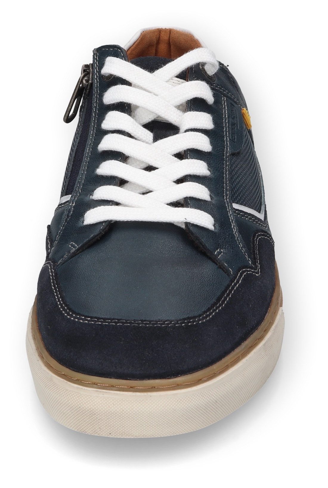 camel active Sneakers , retro sneaker, veterschoen, lage schoen met leren binnenzool