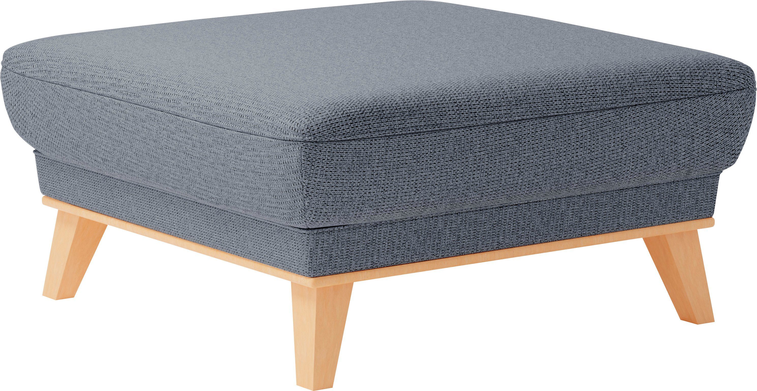 sit&more Hocker Lavida Met elegante houten lijst