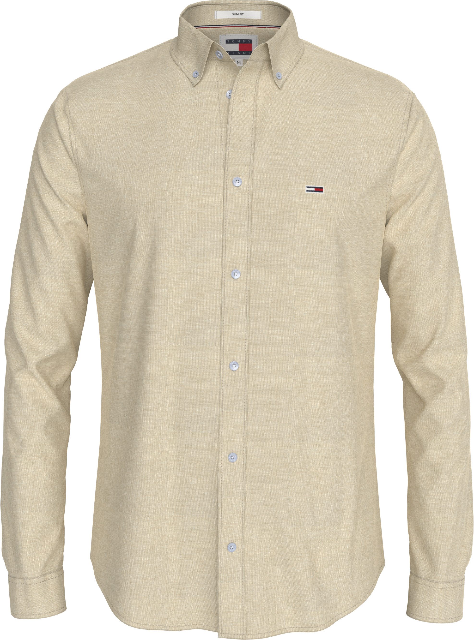 TOMMY JEANS Overhemd met lange mouwen TJM SLIM STRETCH OXFORD SHIRT