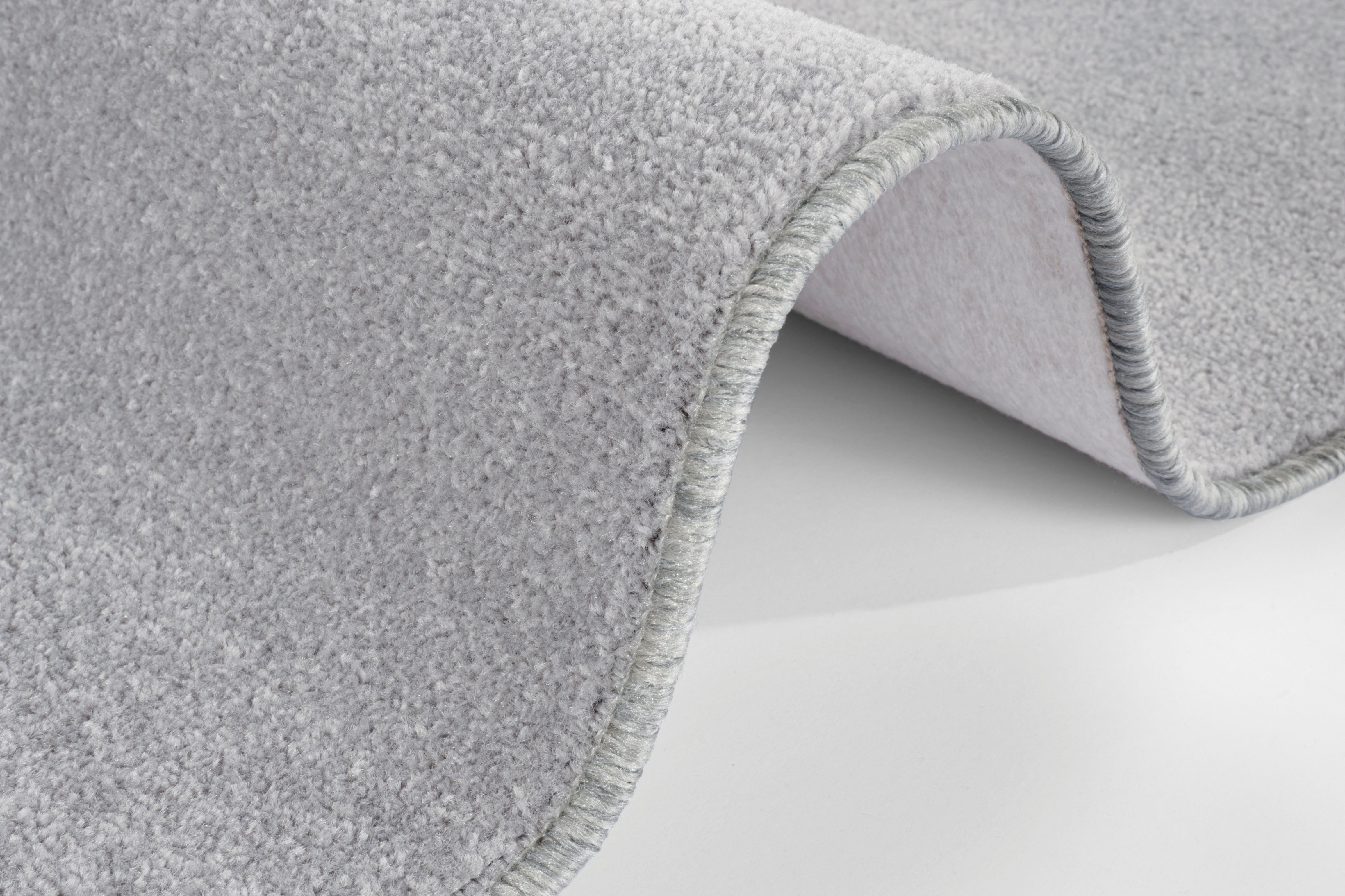HANSE Home Vloerkleed Shashi Kortpolig, effen kleuren, loper, zacht, eetkamer, kinderkamer, gang