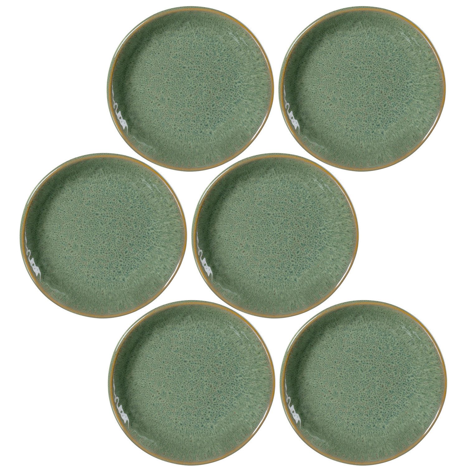 LEONARDO Ontbijtbordje Matera Broodbord, saladebord, bijgerechtbord, Ø 16 cm (set, 6 stuks)