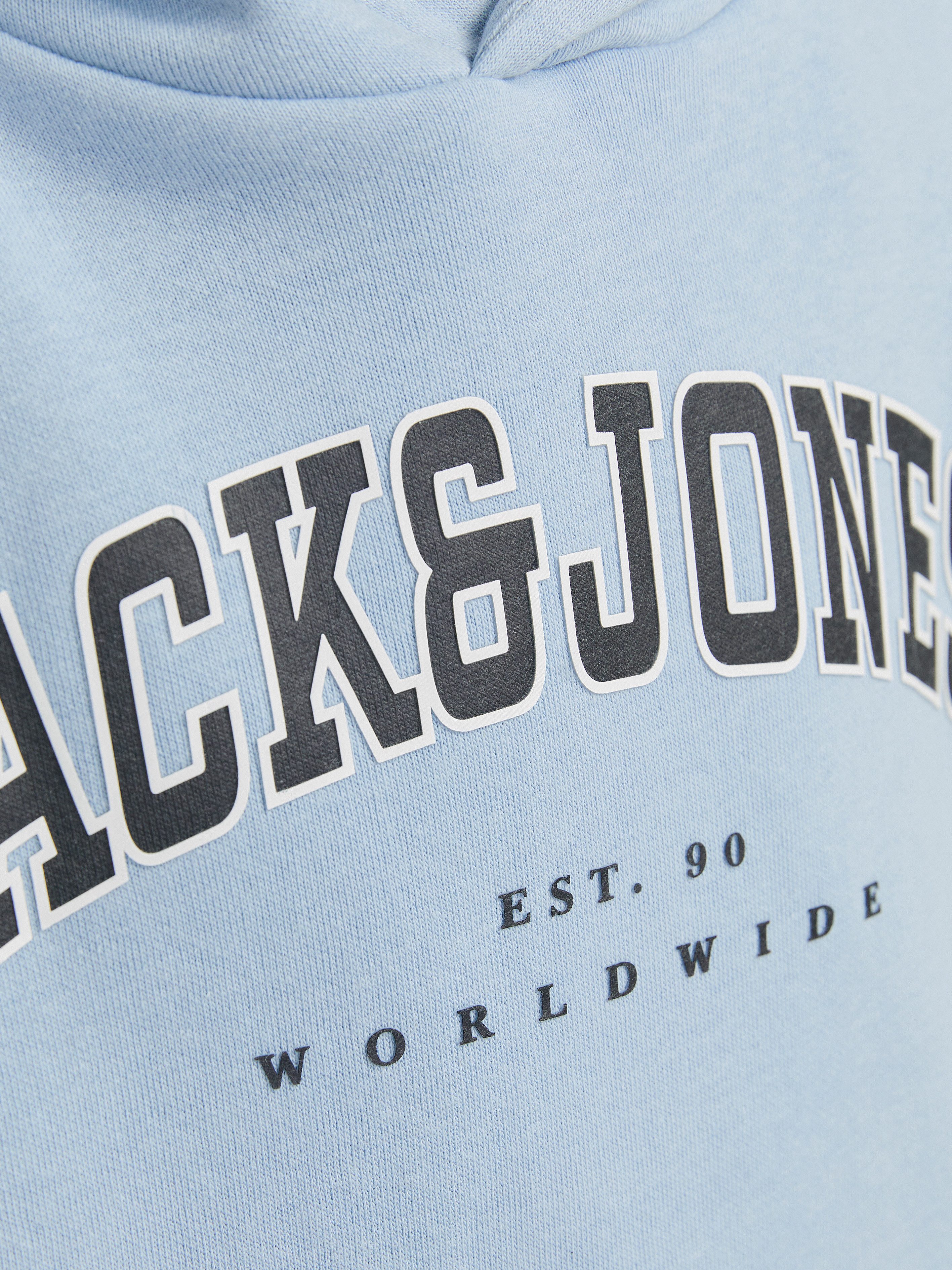 Jack & Jones Junior Hoodie JJECALEB VARSITY SWEAT HOOD NOOS JNR