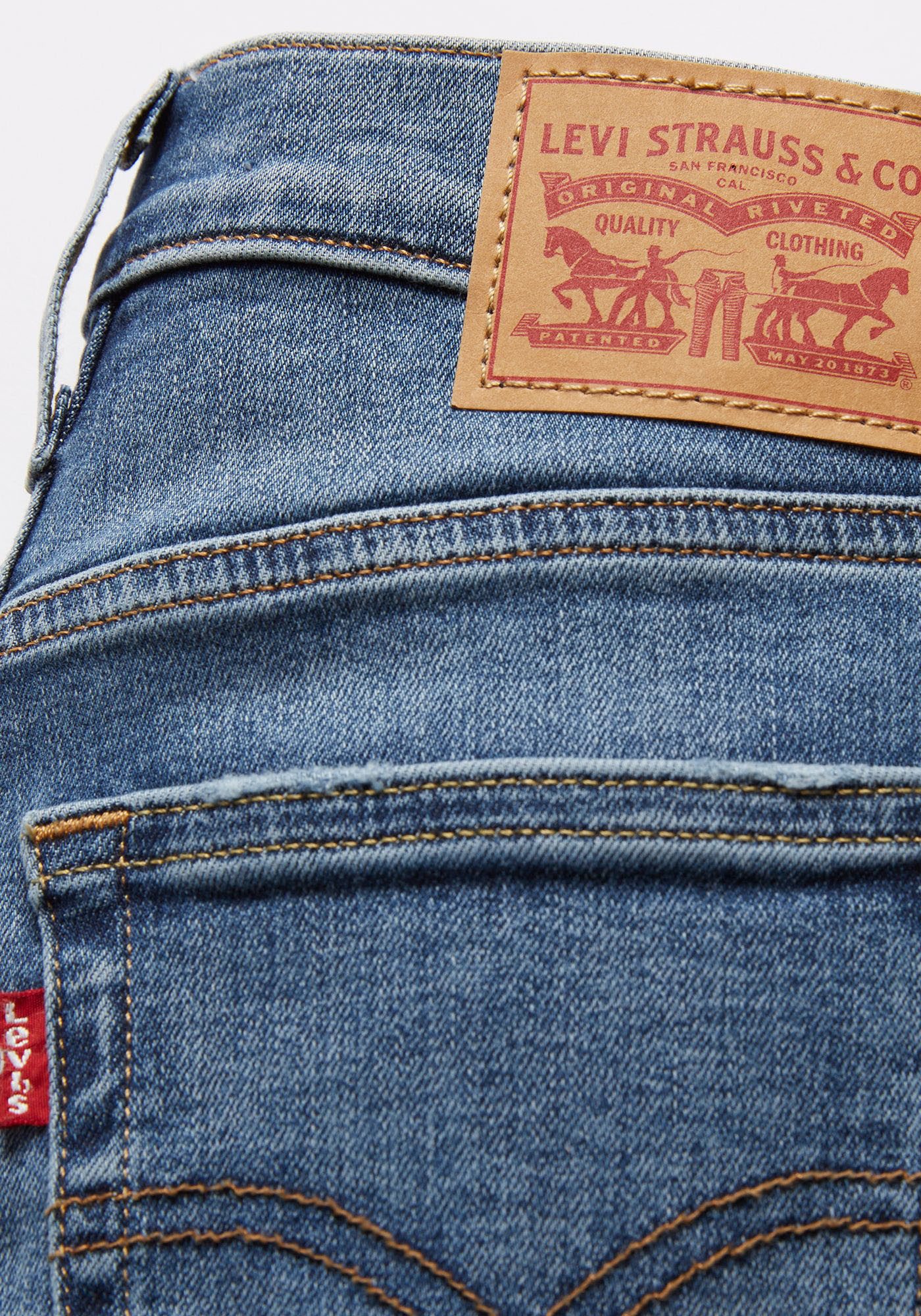 Levi's® Skinny fit jeans 720 High Rise met hoge taille