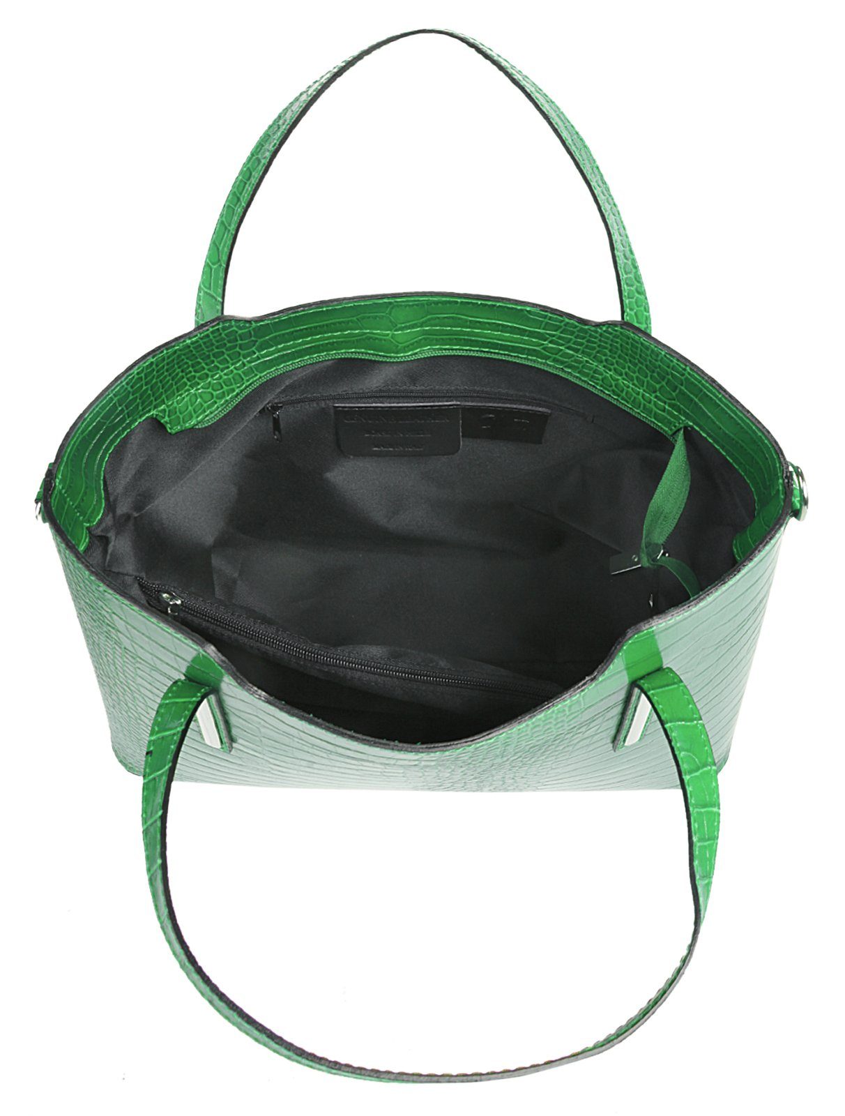 Cluty Tas echt leer, made in italy