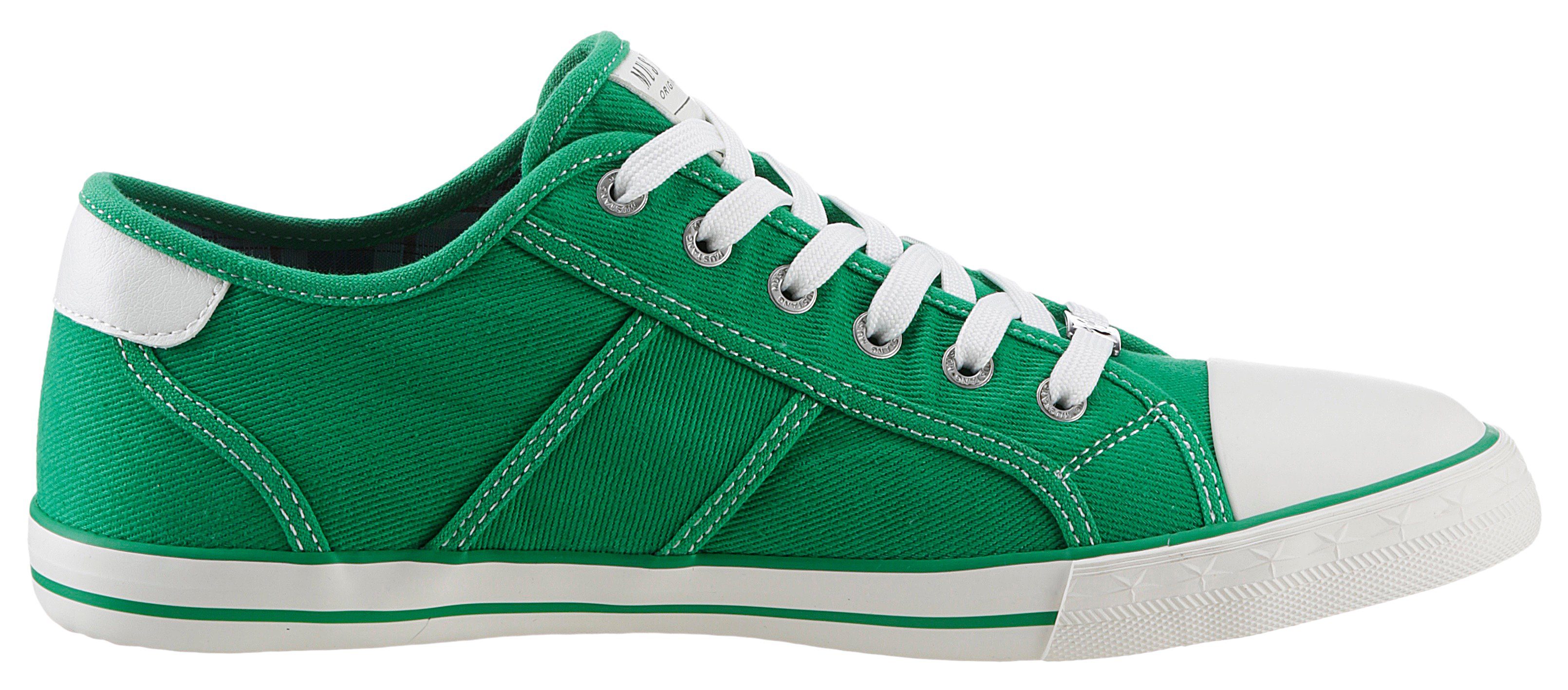 Mustang Shoes Sneakers met mustang merkembleem, vrijetijdsschoen, lage schoen, veterschoen
