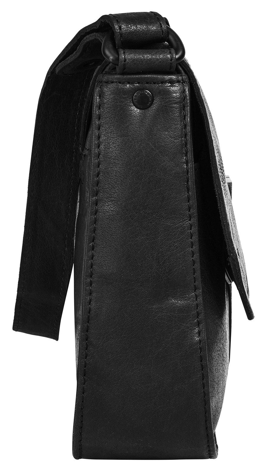 Spikes & Sparrow Schoudertas echt leder