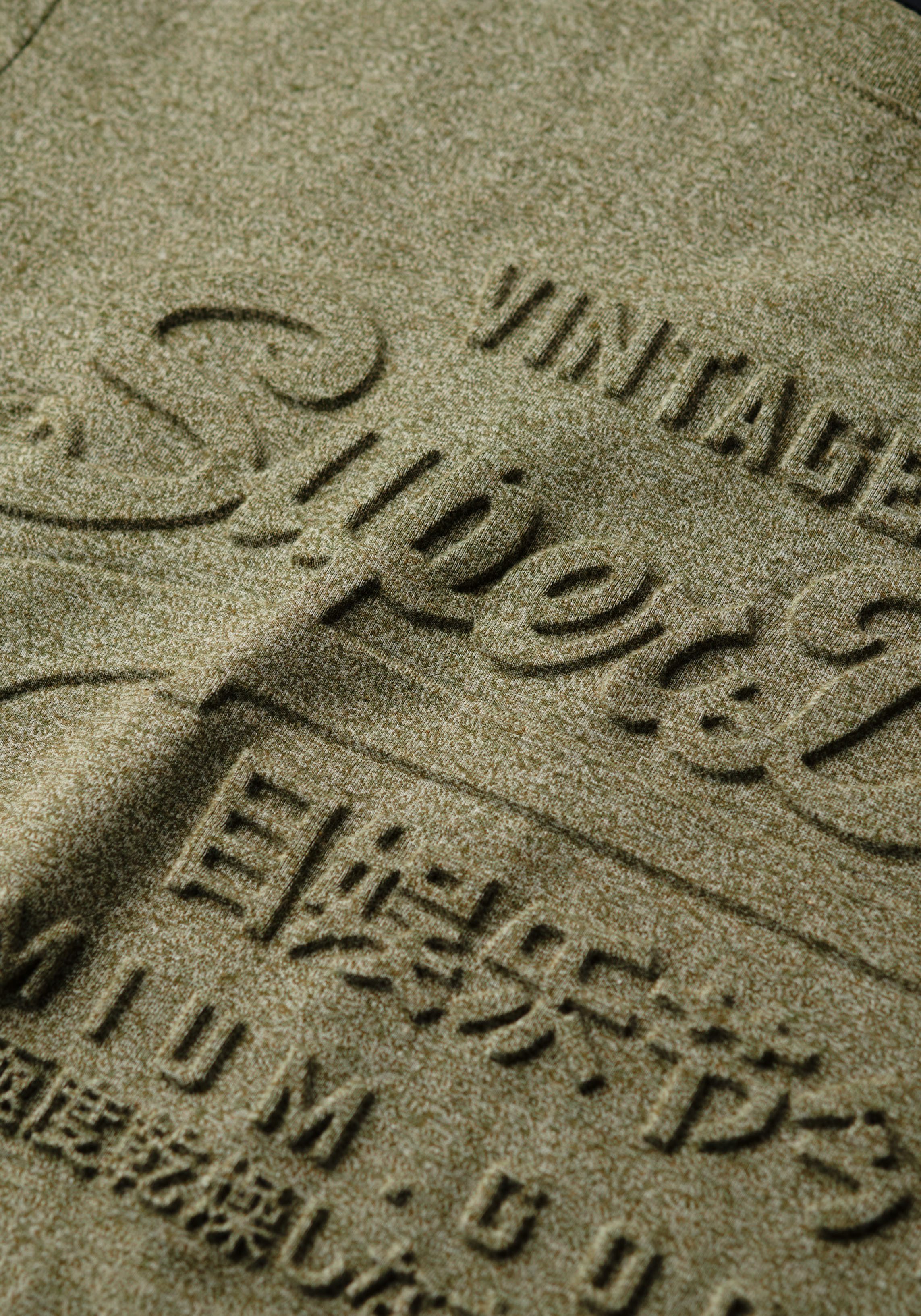 Superdry Shirt met ronde hals EMBOSSED VL GRAPHIC T SHIRT