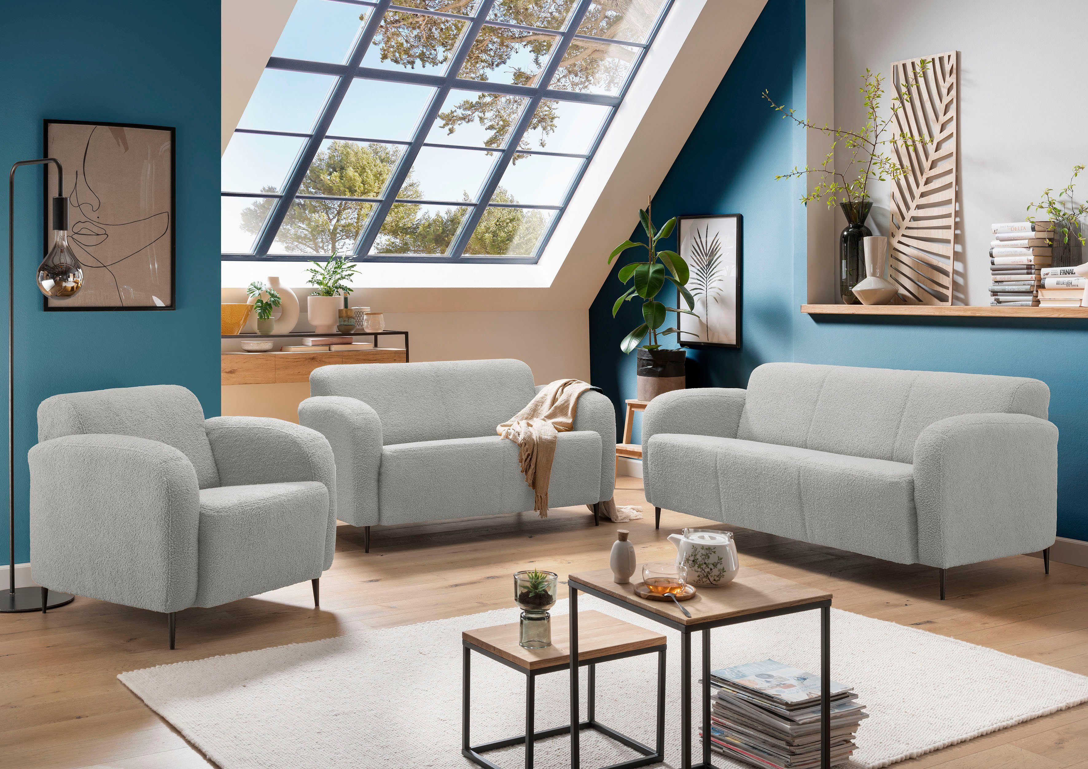 INOSIGN 3-zitsbank Marron