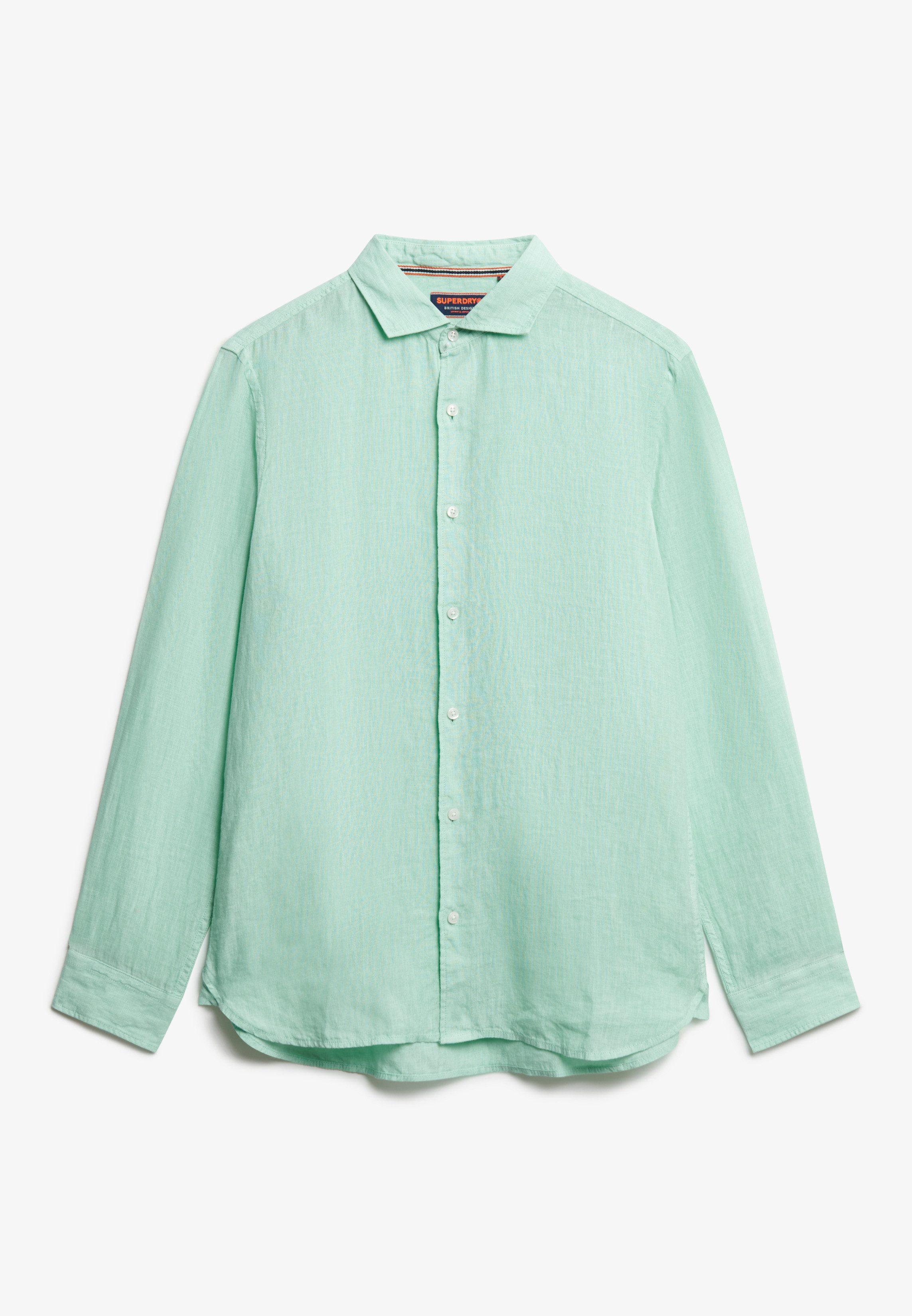 Superdry Overhemd met lange mouwen VACATION L/S LINEN SHIRT