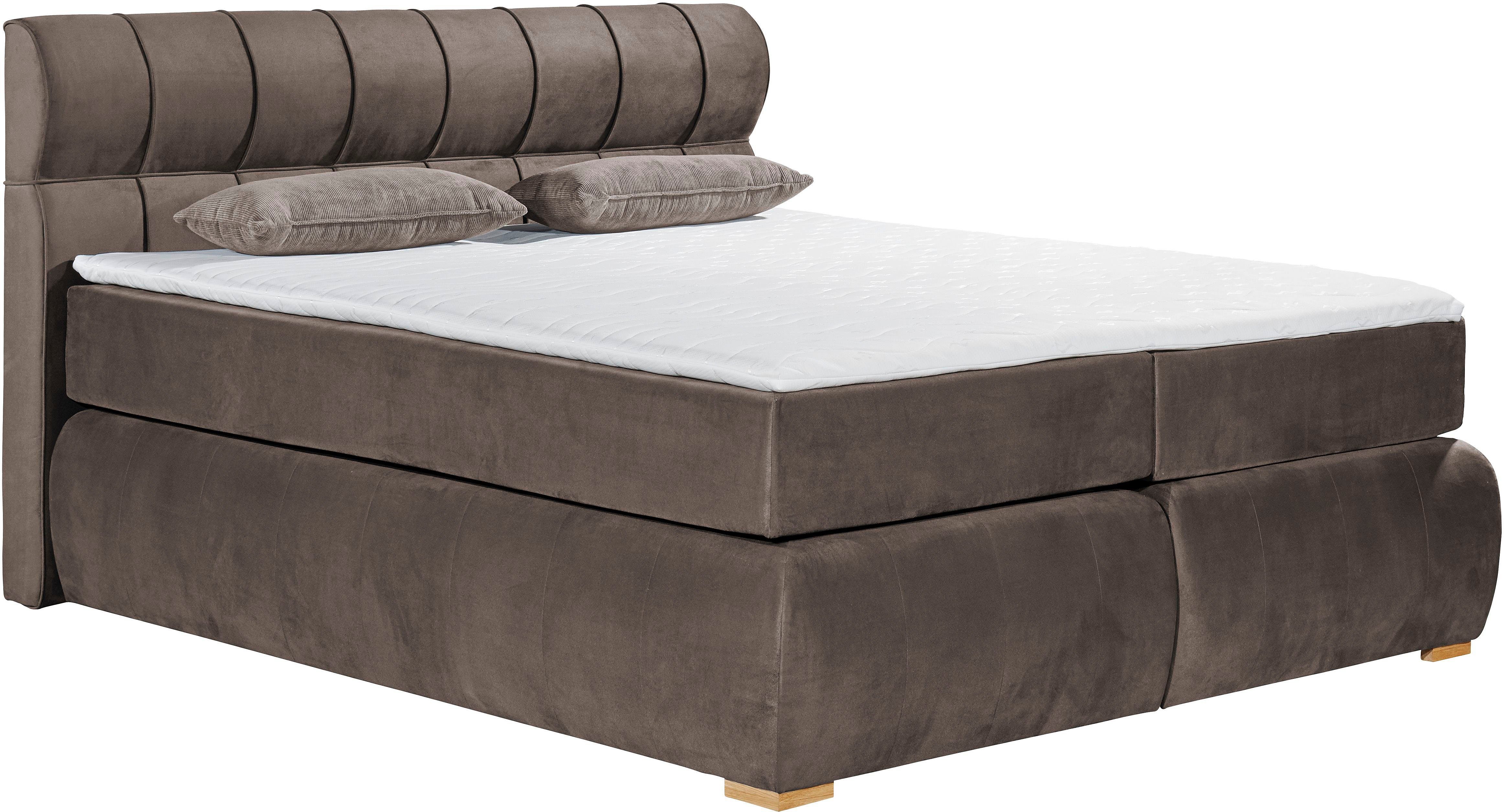 Places of Style Boxspring Felicia in h4, incl. matrastopper en bedbox