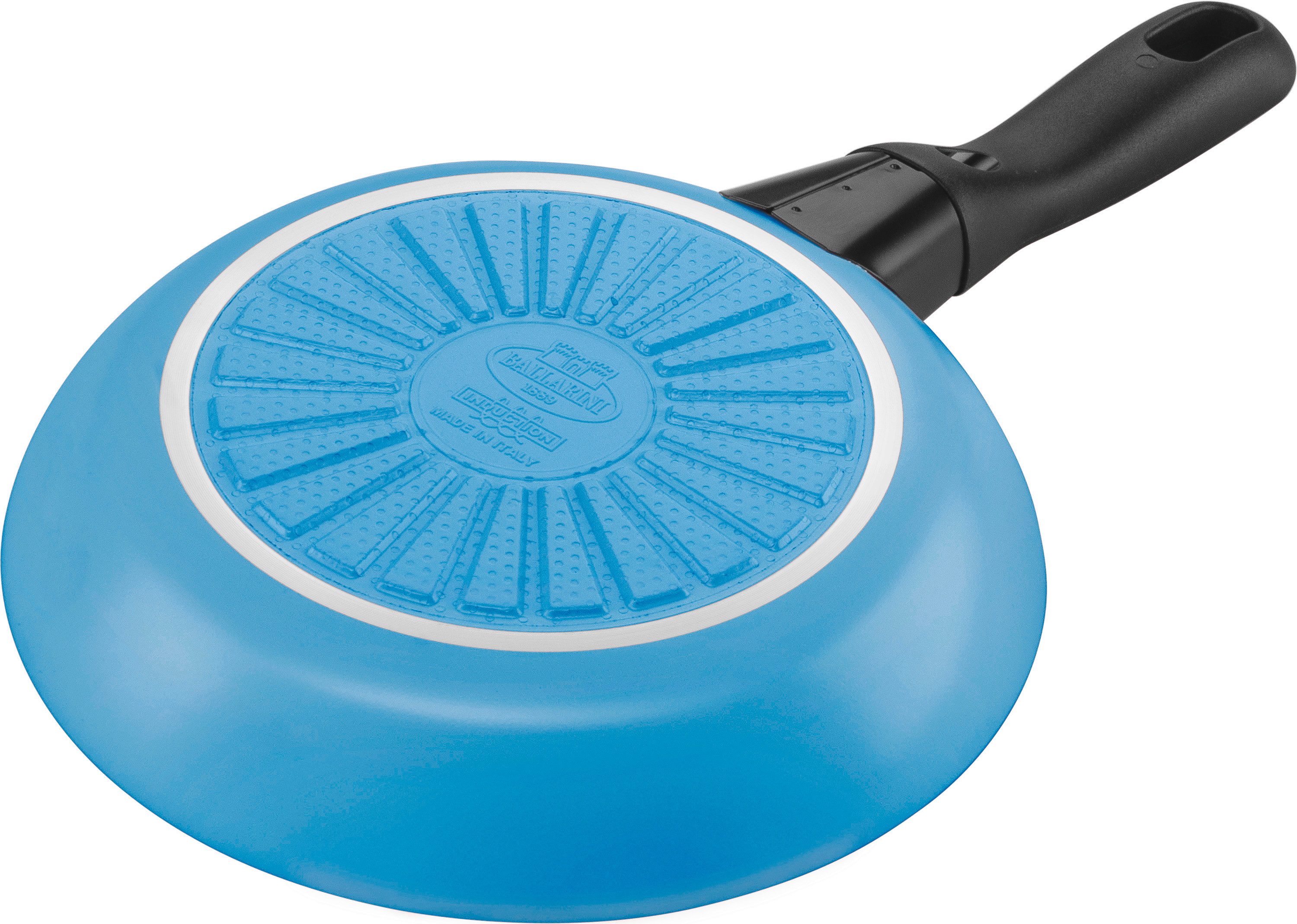 BALLARINI Koekenpan Caprera Keramische coating, Thermopoint, kleurrijk, gemaakt in Italië (1-delig)