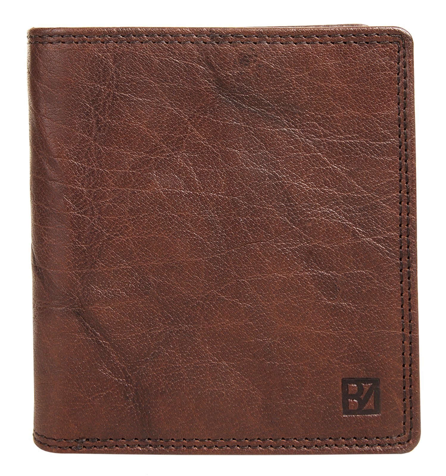BODENSCHATZ Portemonnee echt leder unisex portemonnees bruin