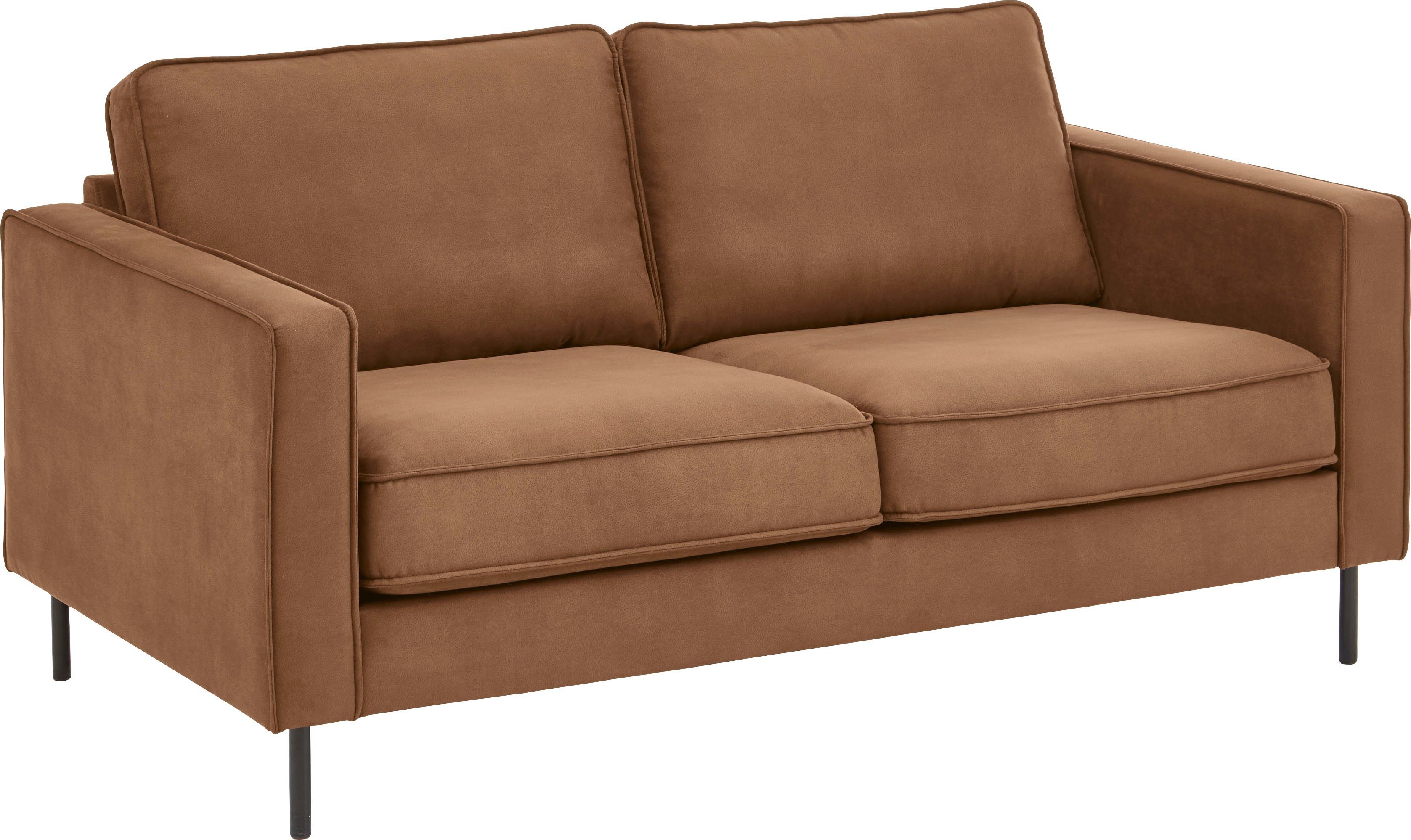 ATLANTIC home collection 2-zitsbank WESTON in scandinavische stijl, met golfvering