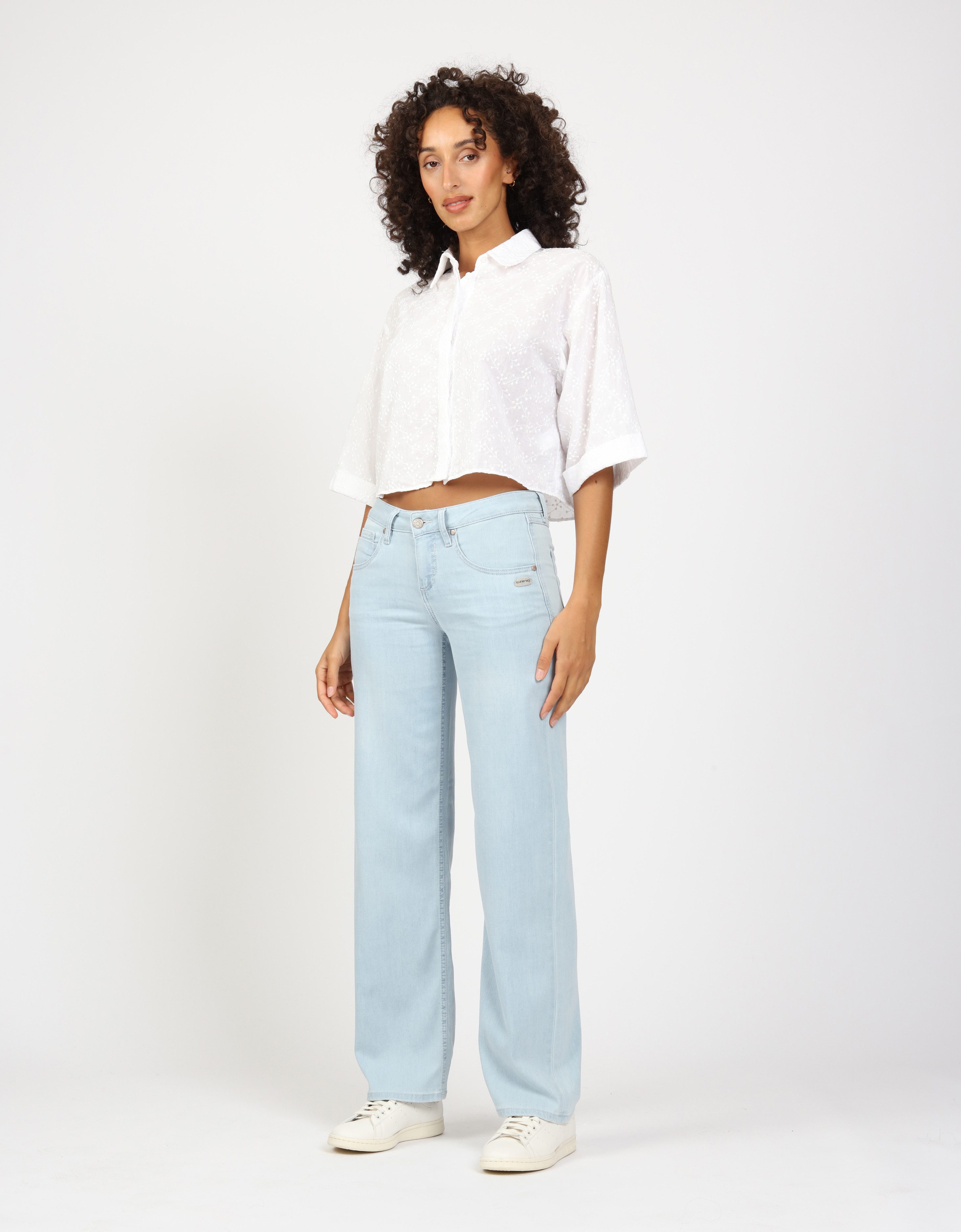 GANG Straight jeans 94RIVER met extra kleine achterzak