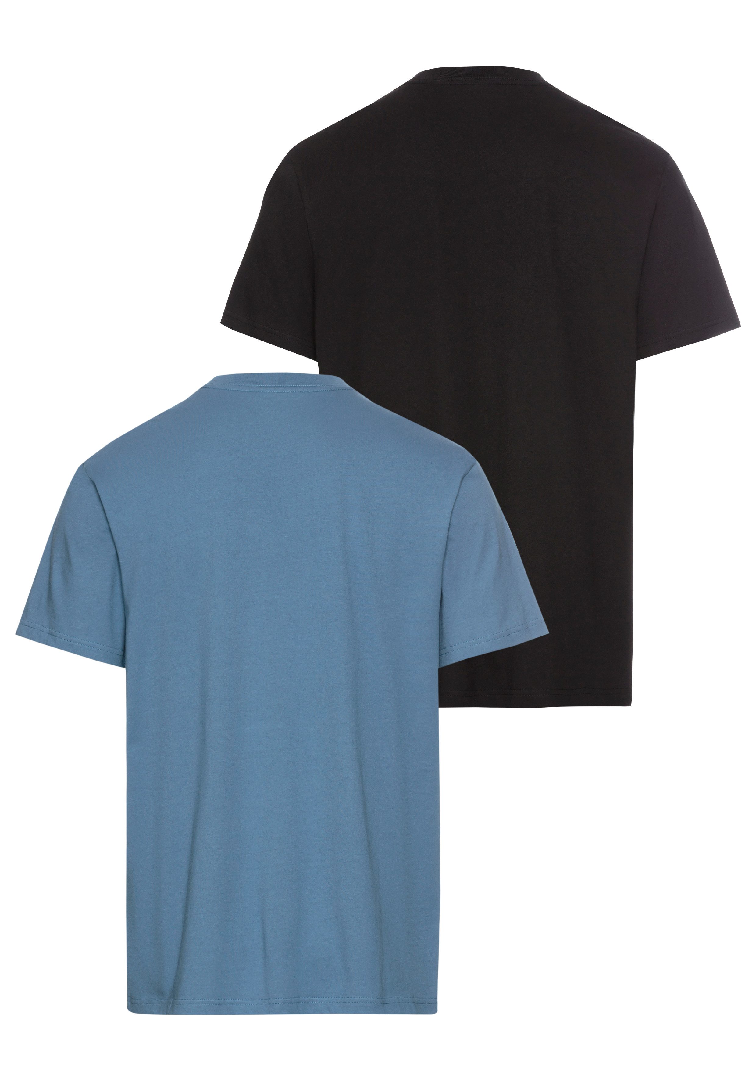 Quiksilver T-shirt JUST FRAMED LOCKUP SHORT SLEEVE PACK YM (2-delig)